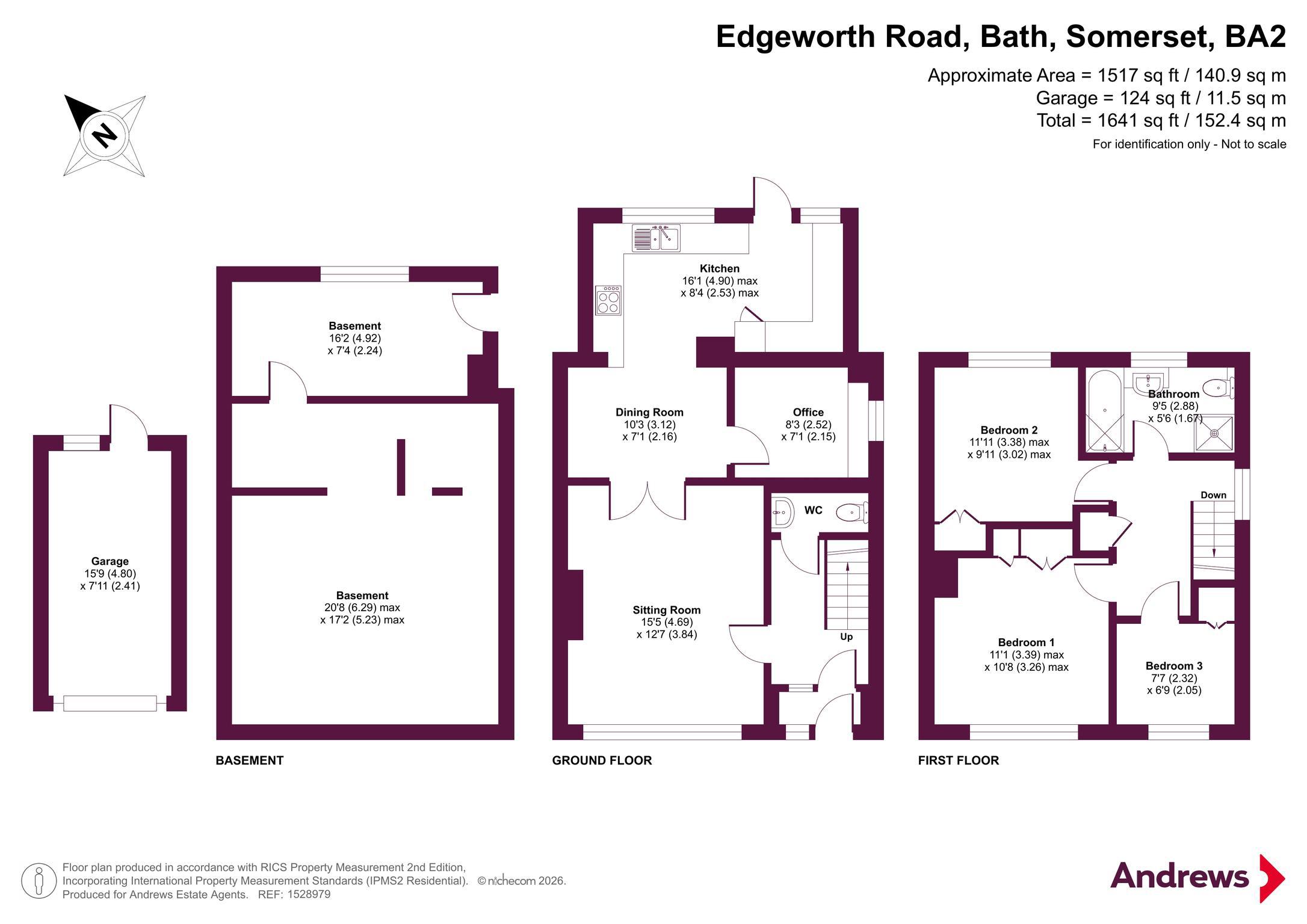 Edgeworth Road, Somerset floorplan