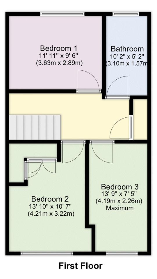 19, Fair Acre Rise, Fareham floorplan
