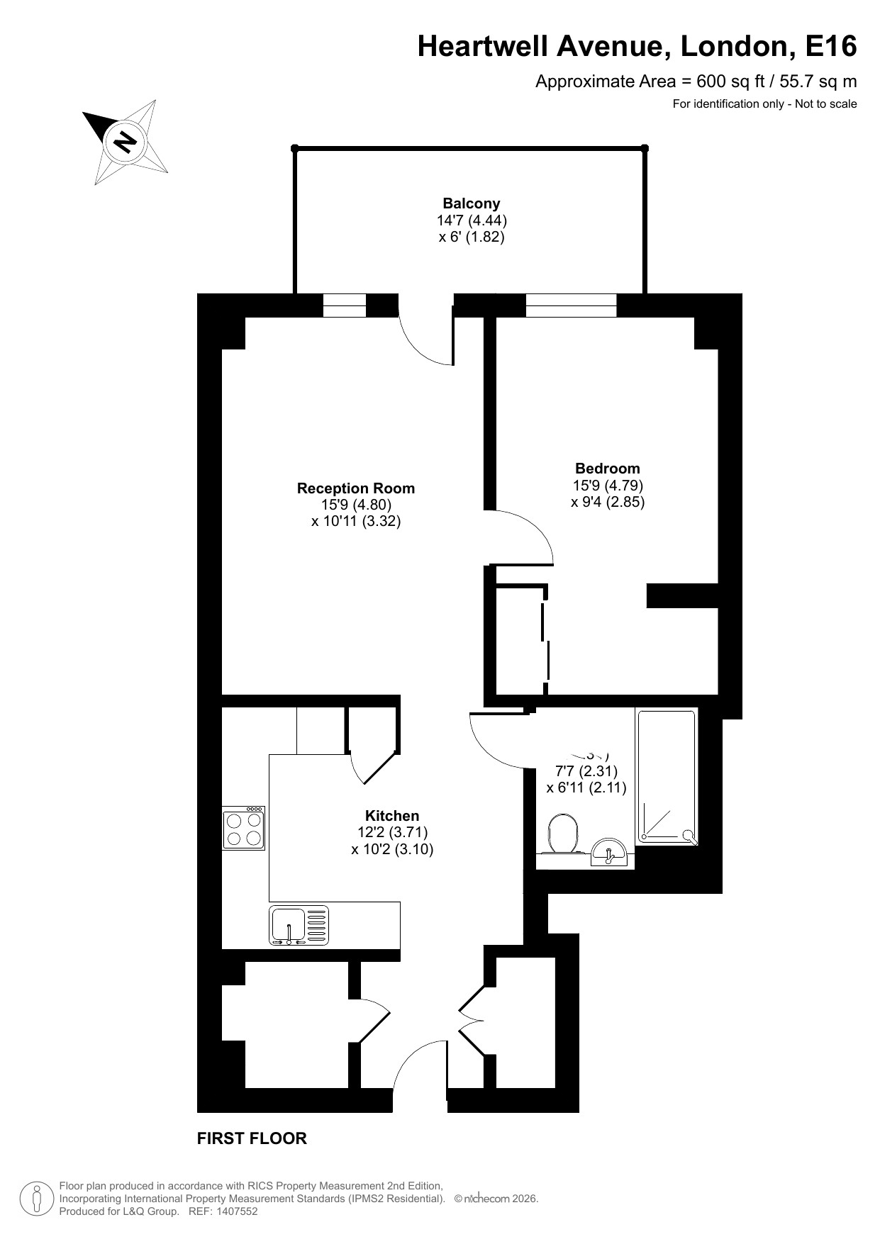 Heartwell Avenue, Canning Town floorplan