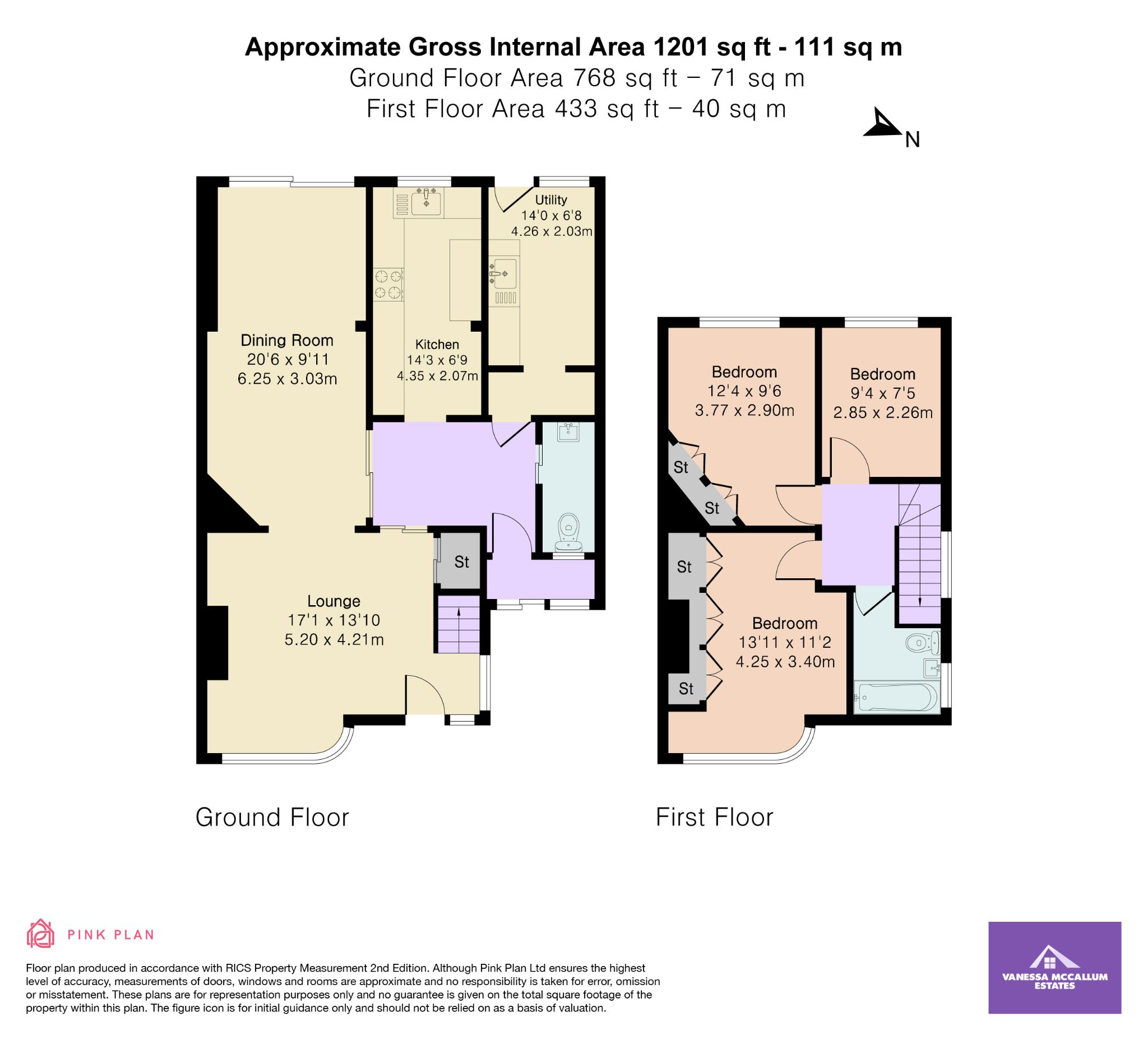 28 Highview Gardens, Potters Bar floorplan