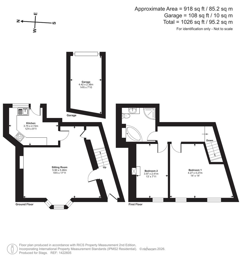 2 St. Marys Court, Watery Lane, Bridgwater floorplan