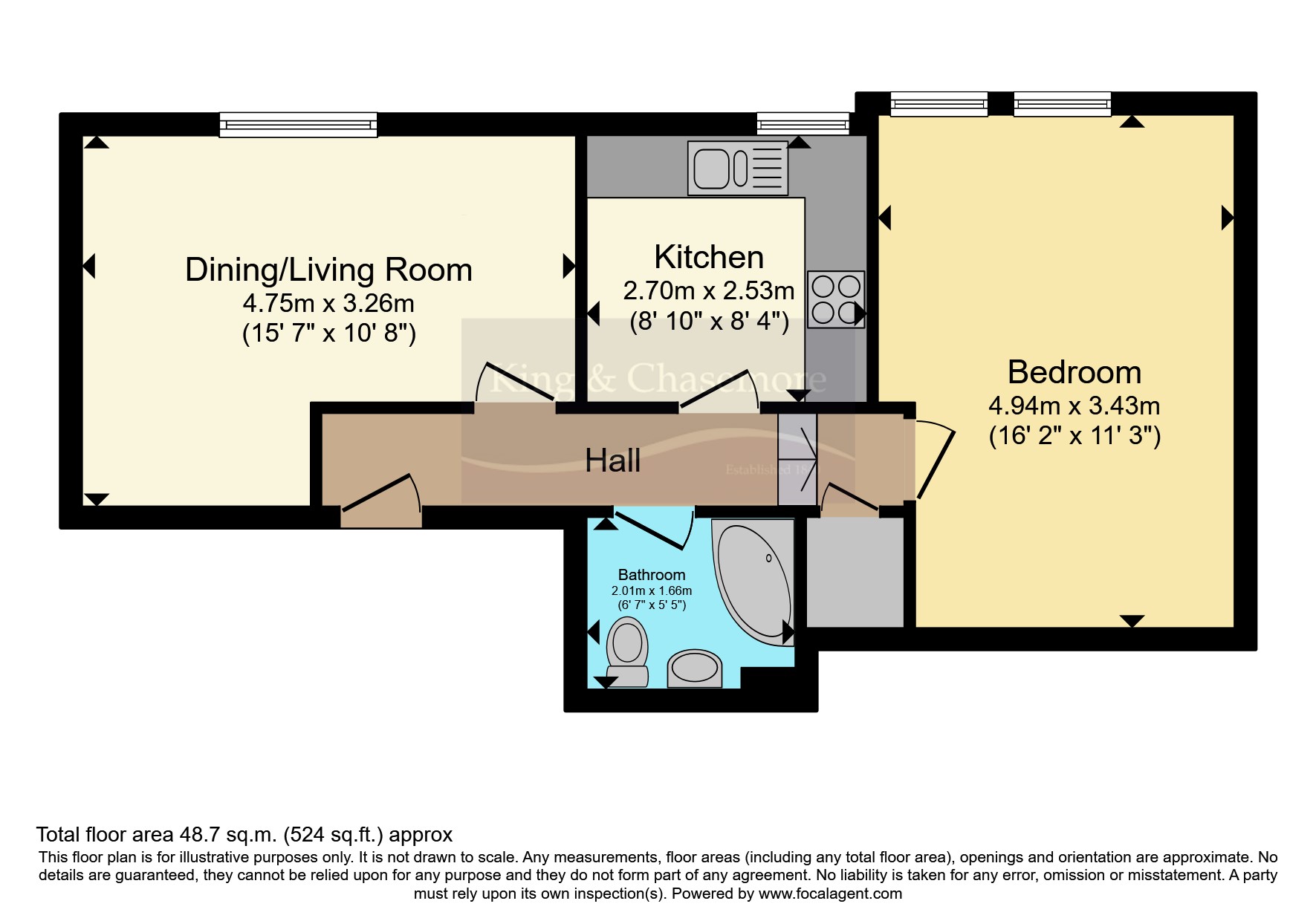 4, 4, Blatchington Road, East Sussex floorplan