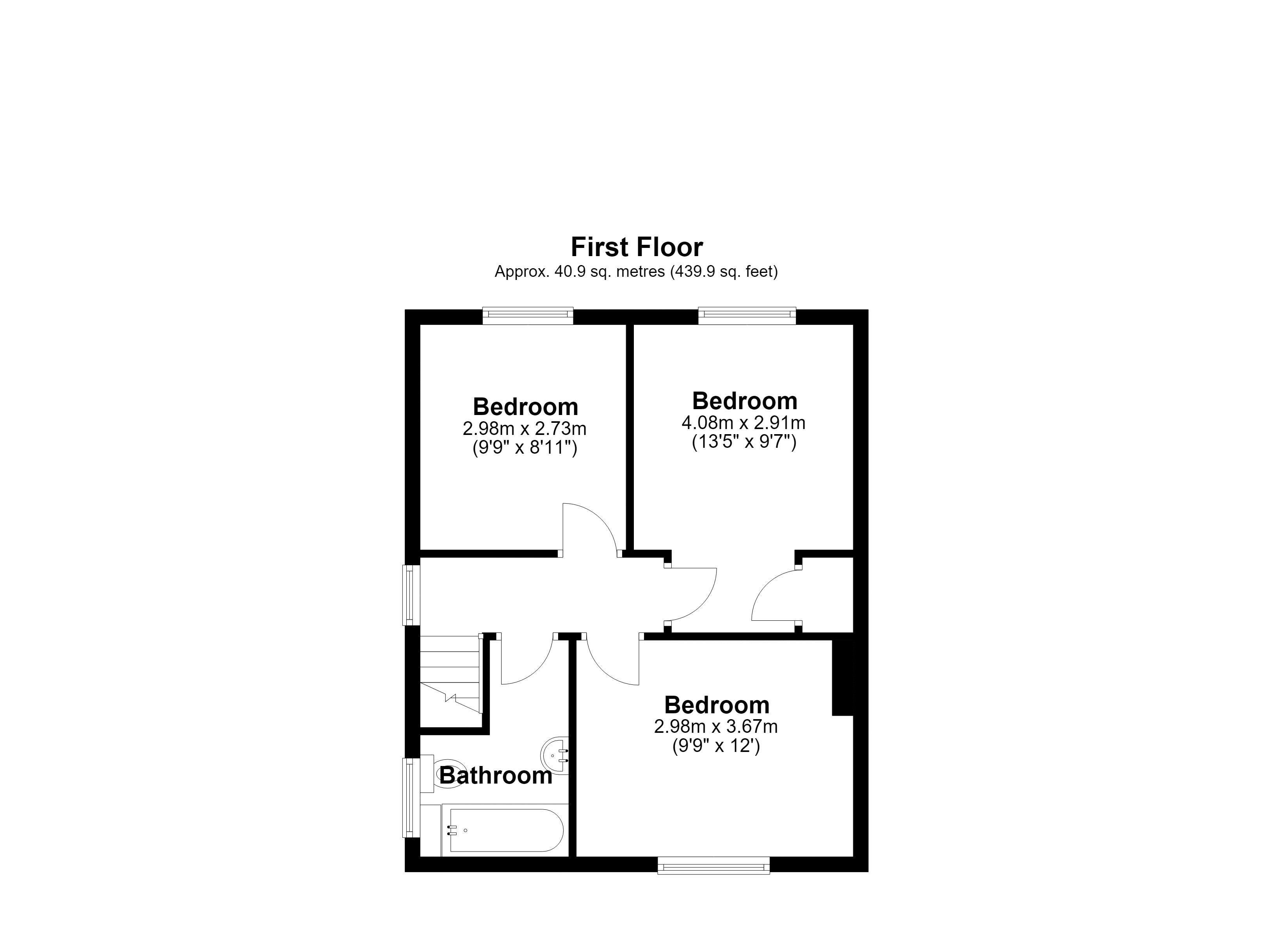 28, Woodhouse Crescent, Telford floorplan