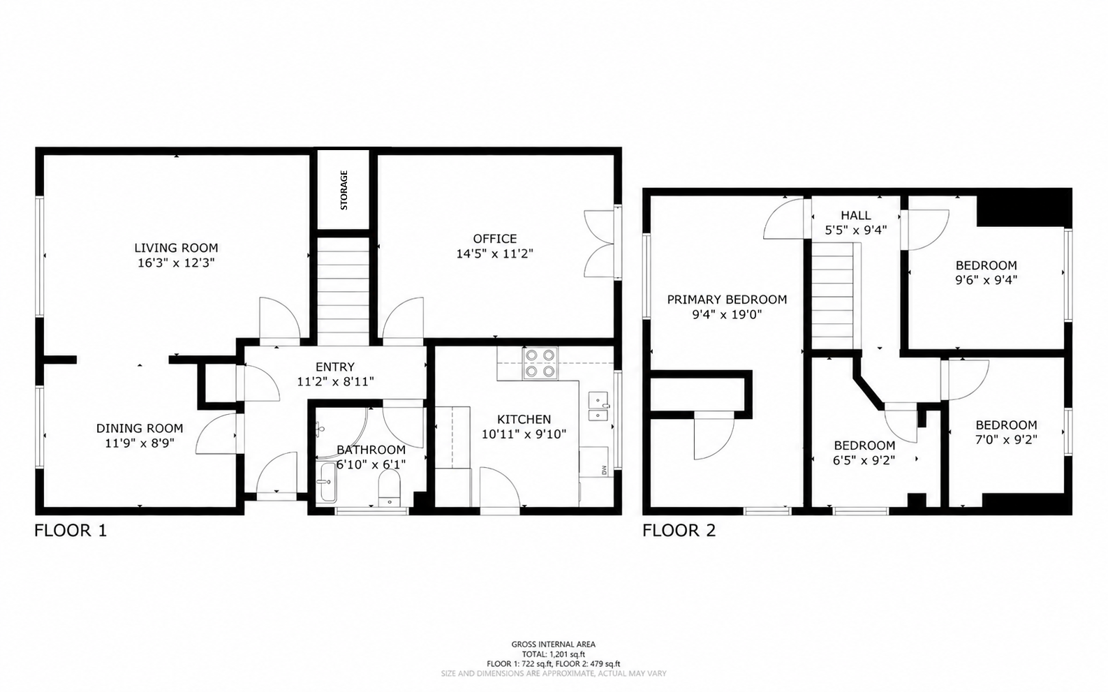 57, Austin Avenue, Porthcawl floorplan