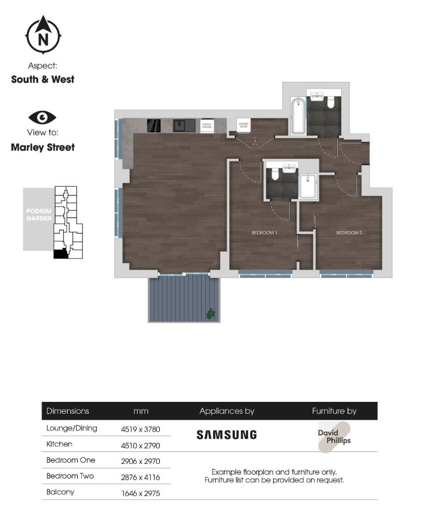 54325432, Solar, 3 Marley Street London, Wembley Park floorplan