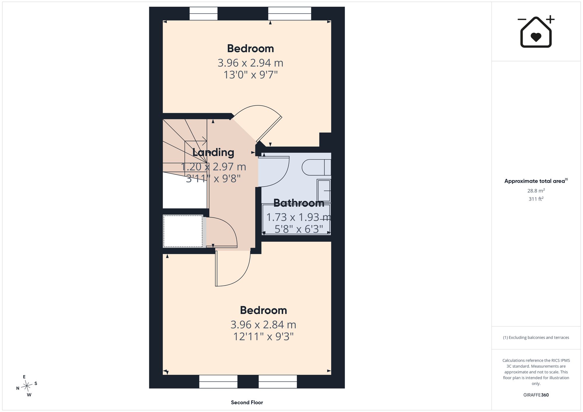117 Ffordd Y Dociau, Barry floorplan