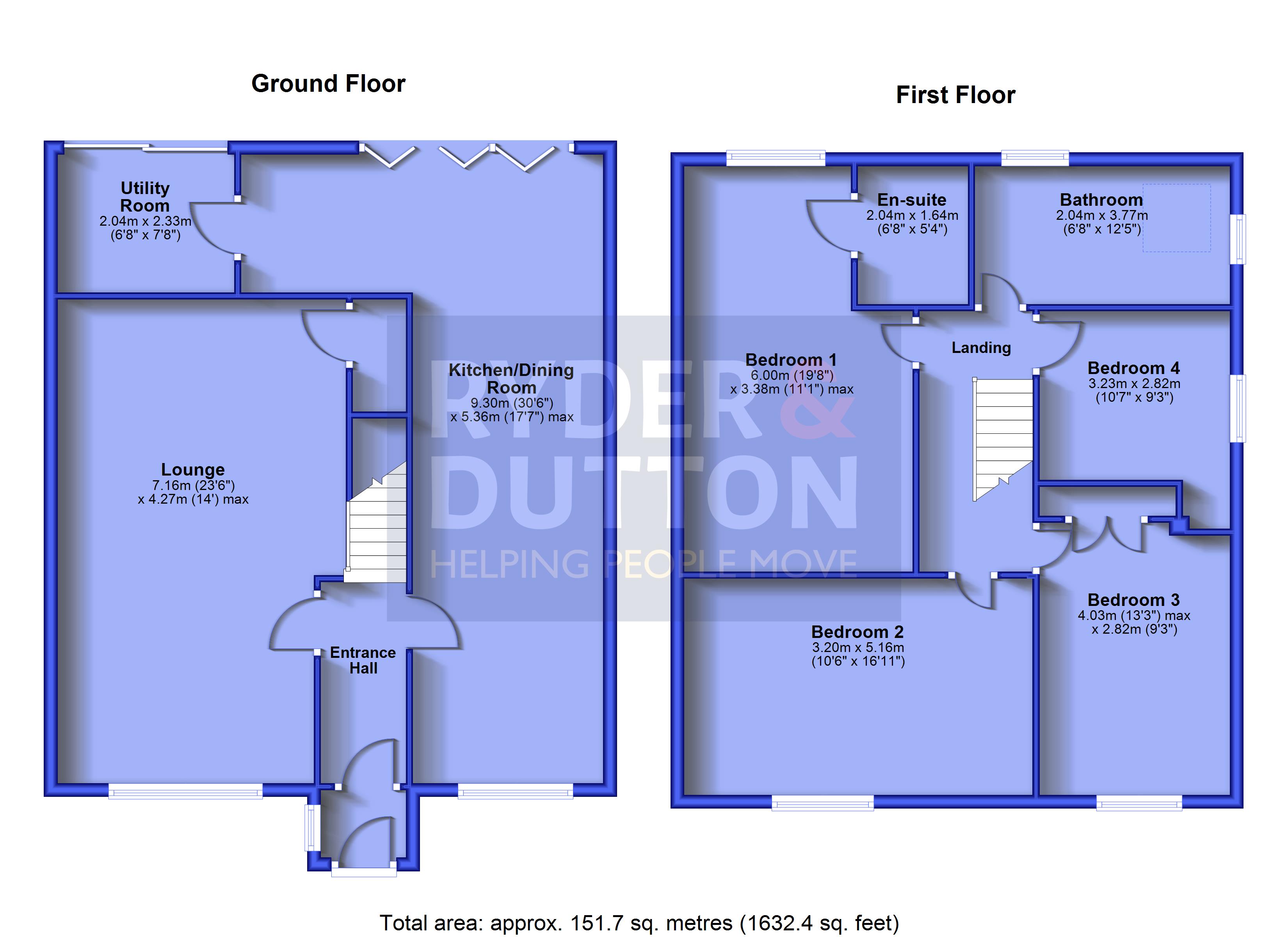 74, Ashton Road, Manchester floorplan