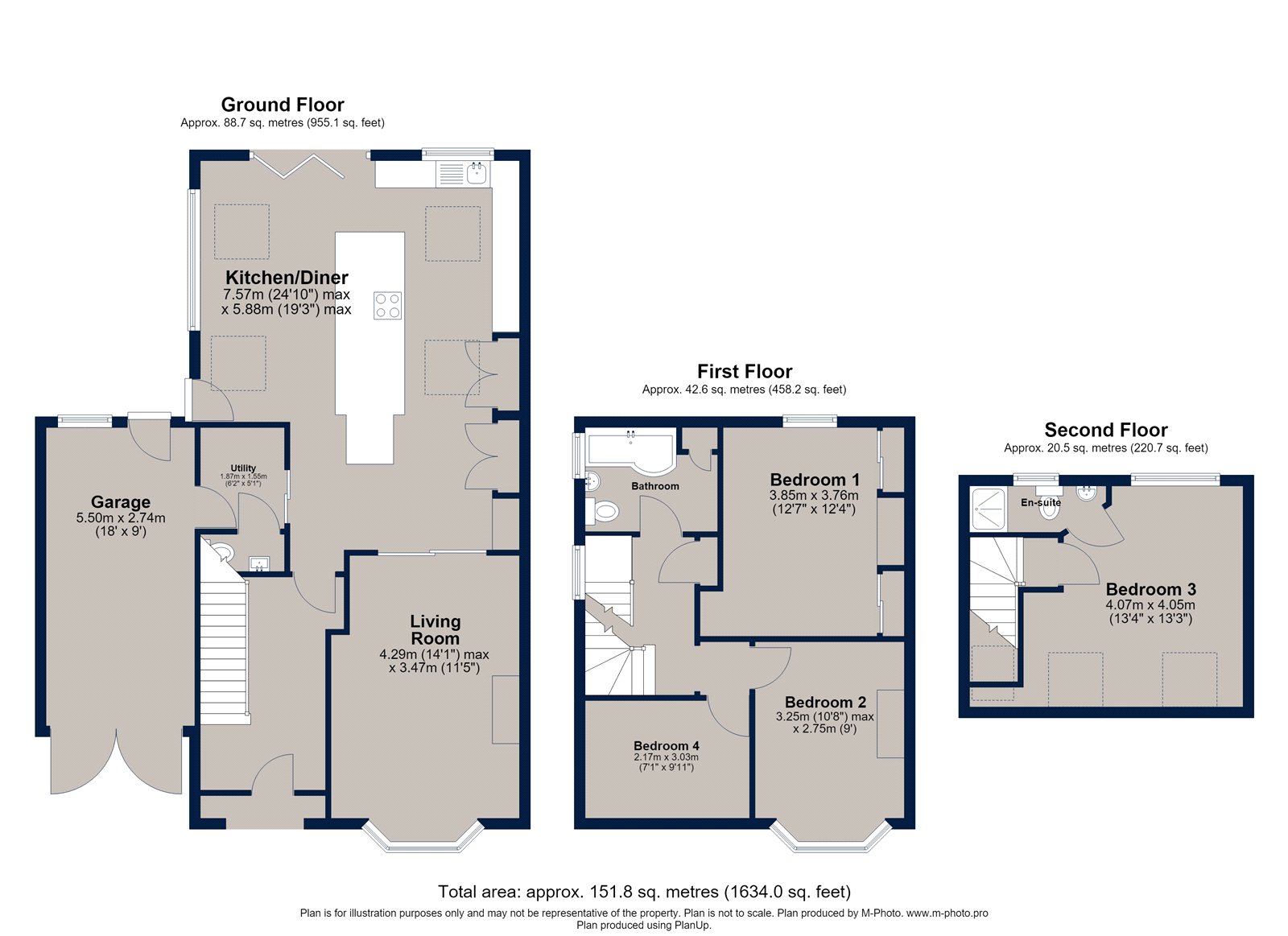 88, Glapthorn Road, Northamptonshire, PE8 floorplan