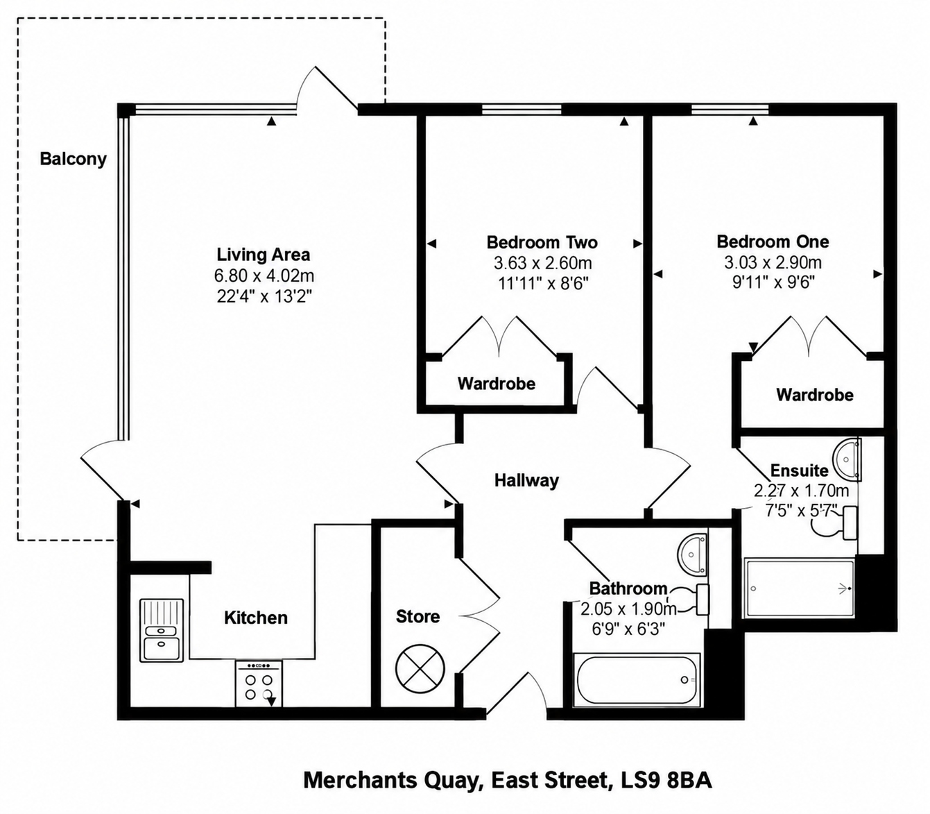 East Street, Leeds floorplan