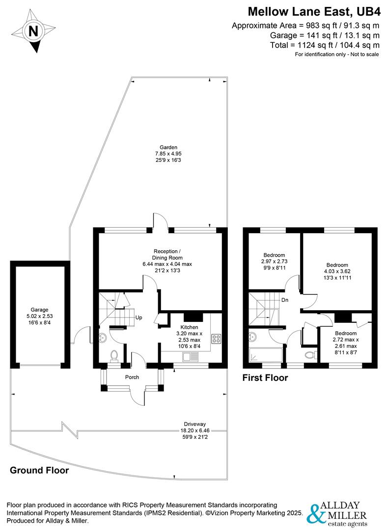 Mellow Lane East, Hayes floorplan