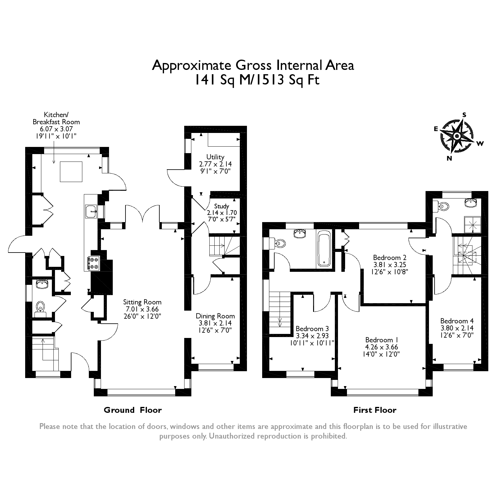 4 Bedrooms Detached house for sale in High View Road, Onslow Village, Guildford GU2