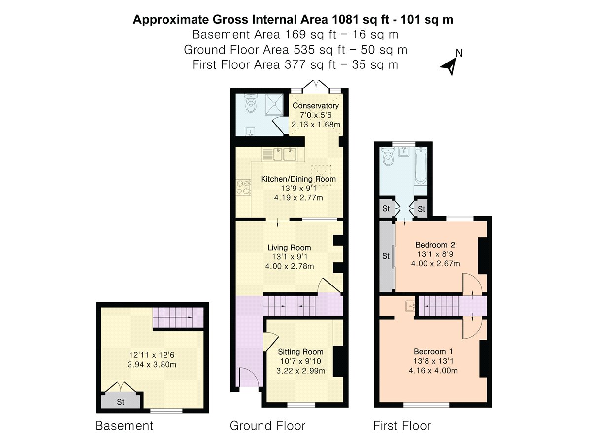 69, Plantation Road, Oxfordshire floorplan