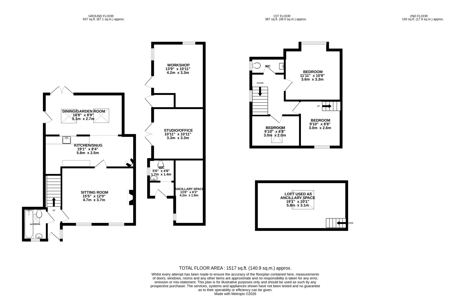 4, Wessex Estate, RINGWOOD floorplan
