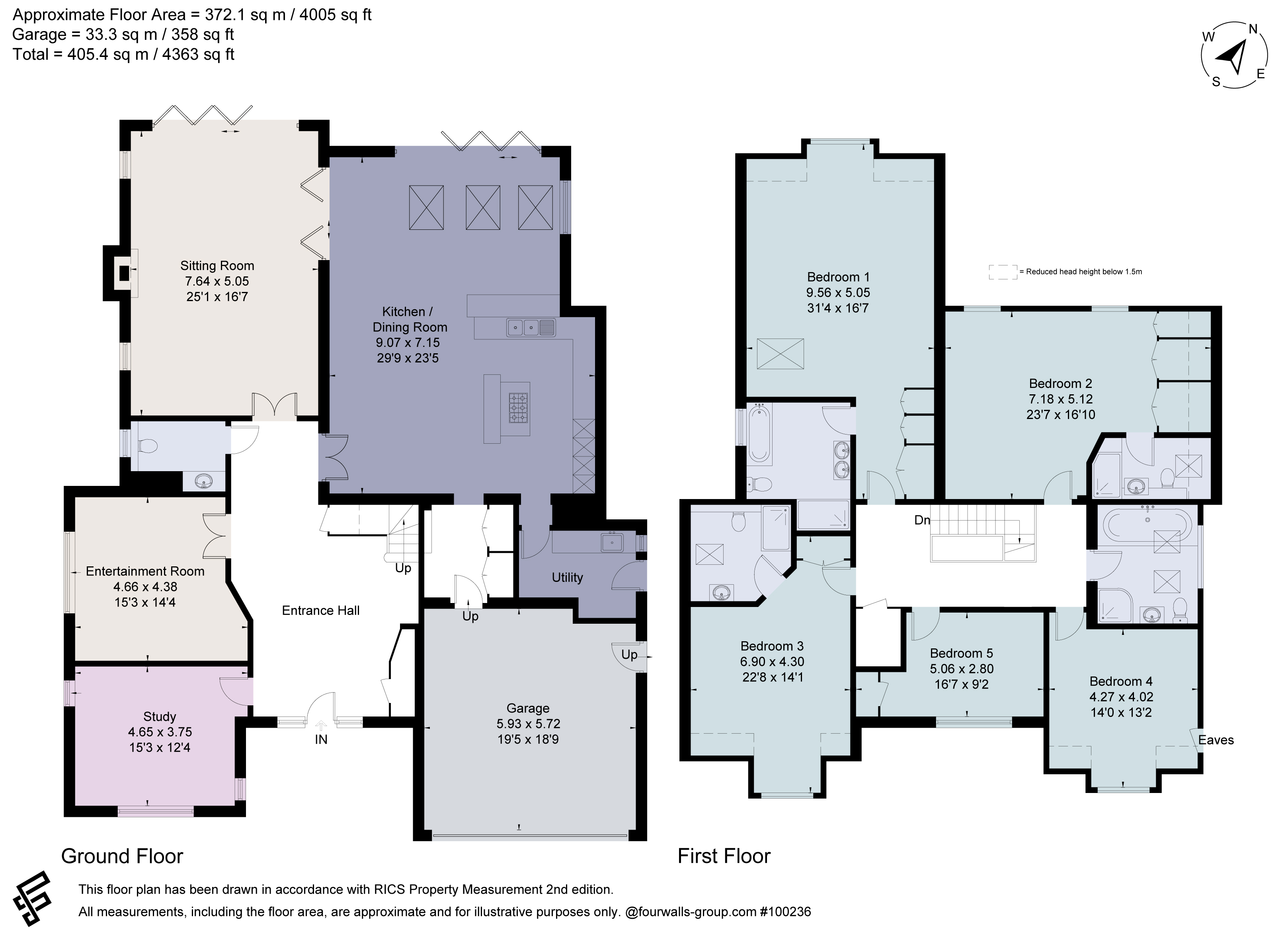 71, East Lane, Leatherhead floorplan