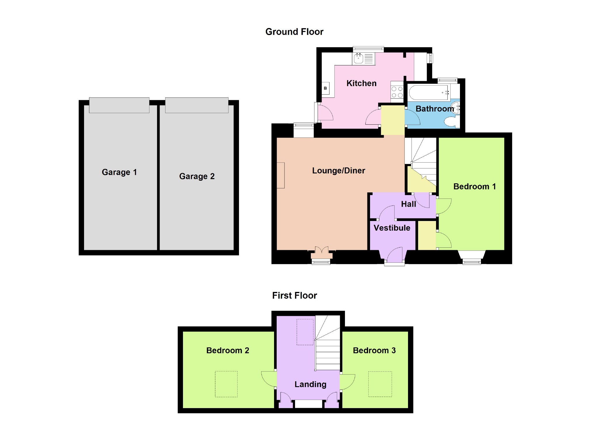 3 Bedrooms Cottage for sale in 58, North Street, Kettlebridge, Fife KY15