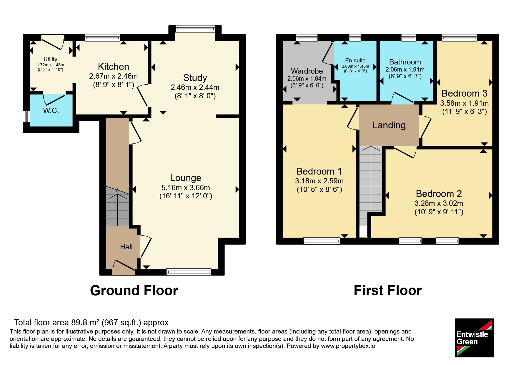 4, Alder Lane, Lancashire floorplan