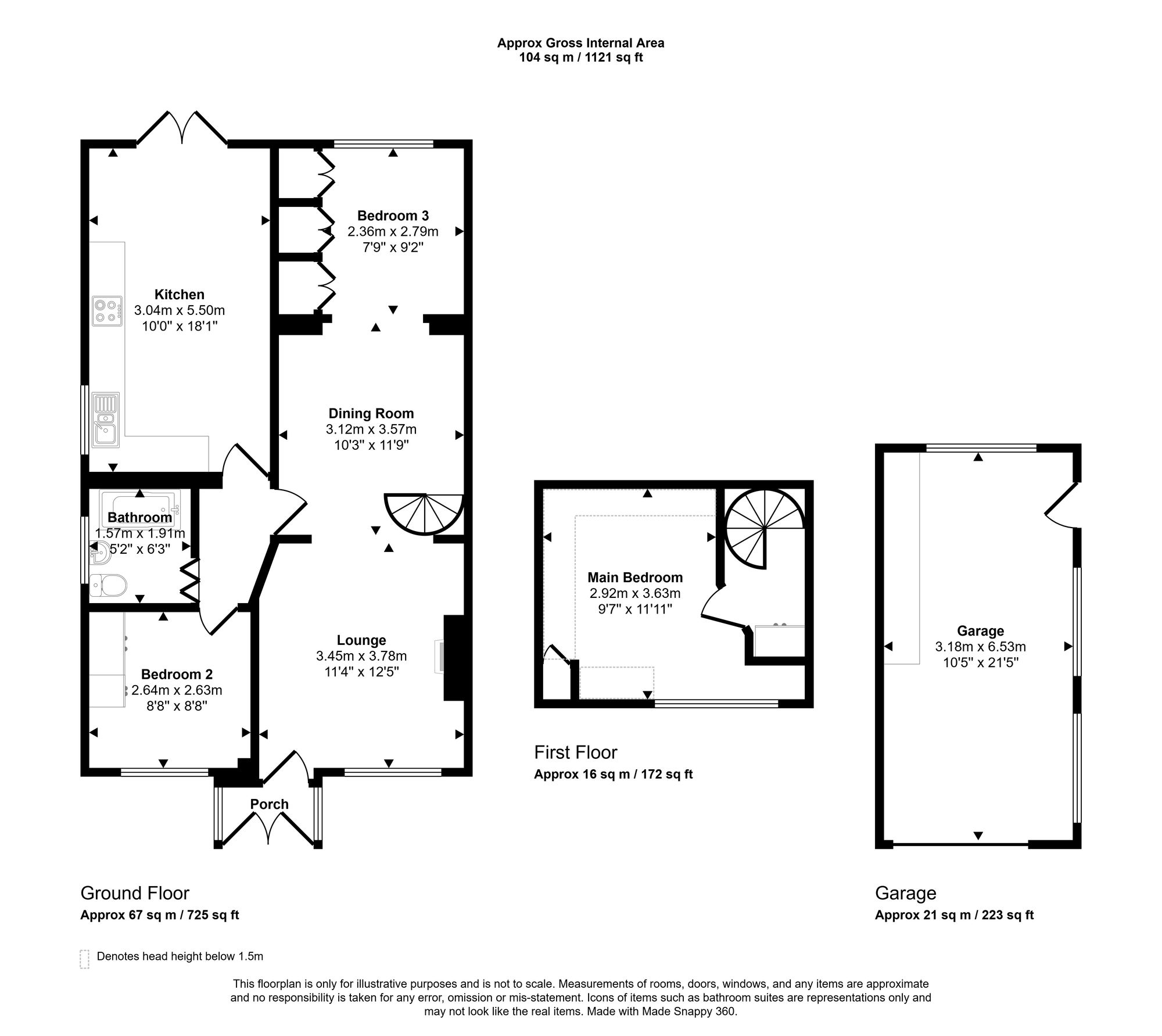 9 Grasscroft Road, Wigan floorplan