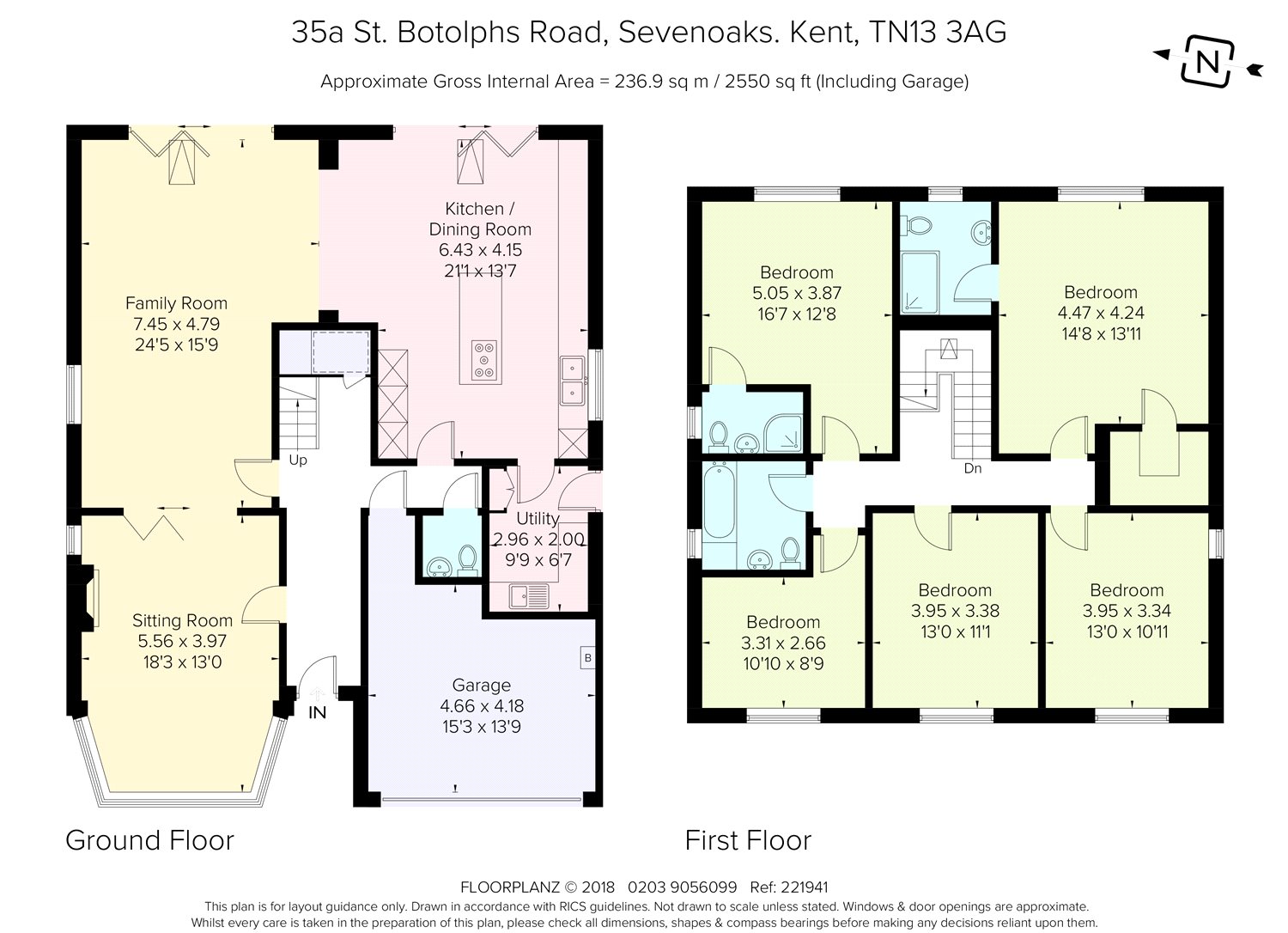 5 Bedrooms Detached house for sale in St. Botolphs Road, Sevenoaks, Kent TN13