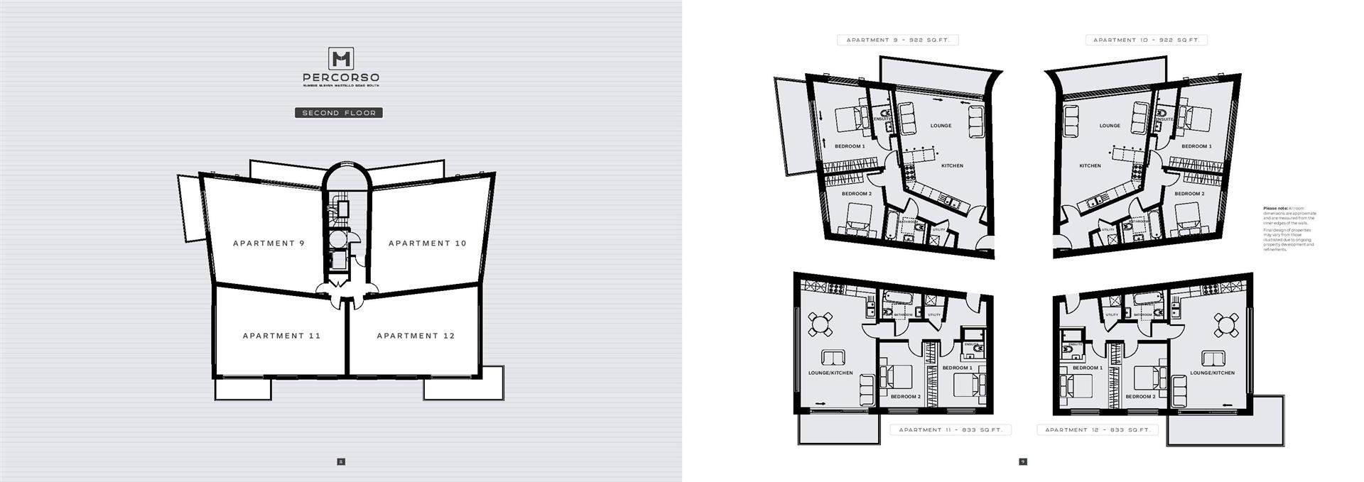 Martello Road South, Canford Cliffs, Poole BH13, 2 bedroom flat for