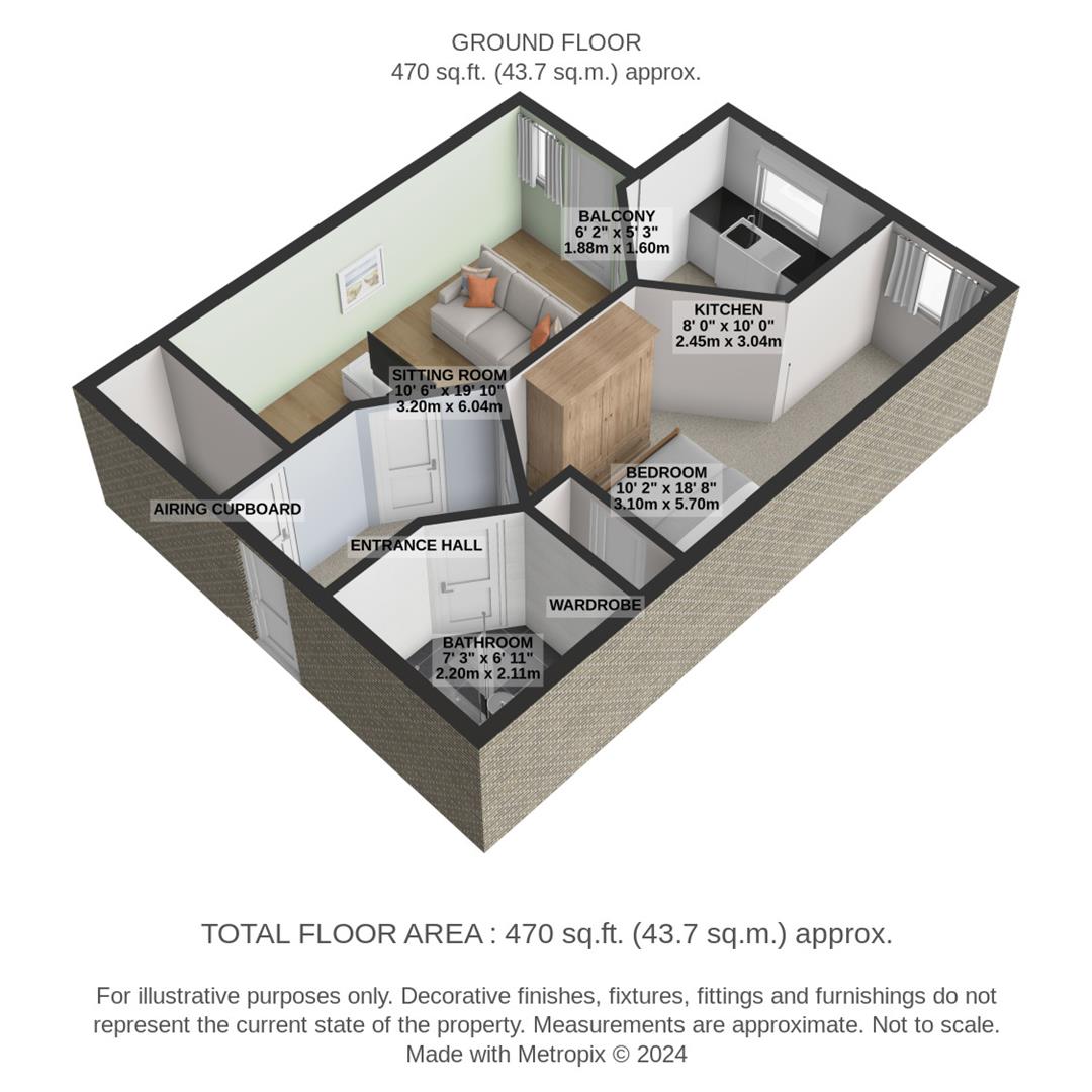 18 Gilbert Place, Lowry Way, Swindon floorplan
