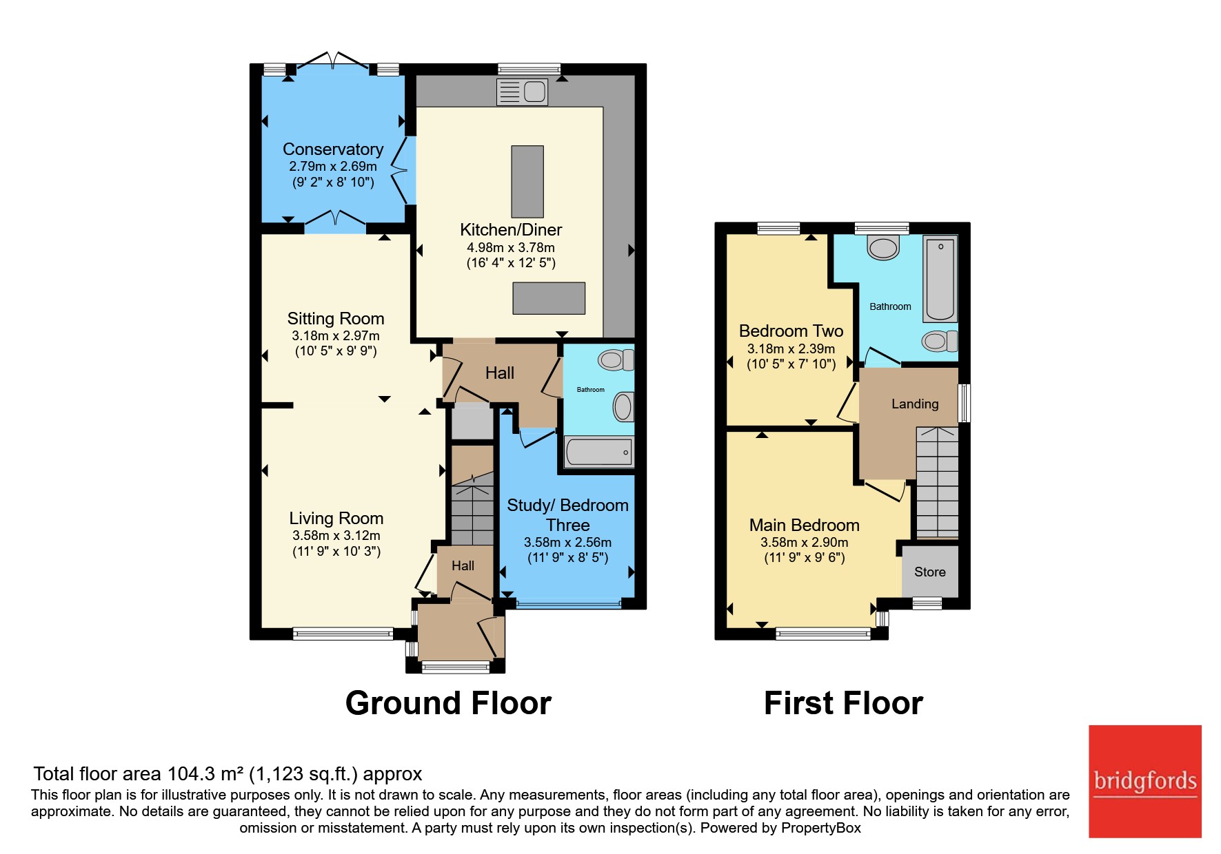 9, Walton Avenue, Cheshire floorplan