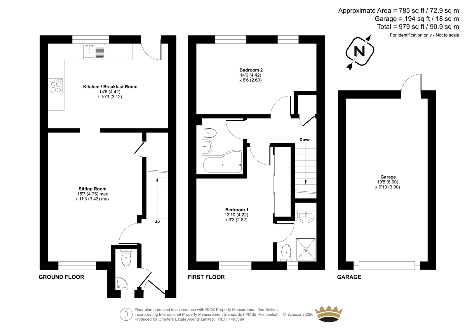 9, Helens Close, Hampshire floorplan