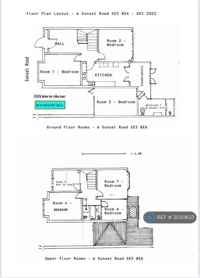 Sunset Road, London floorplan