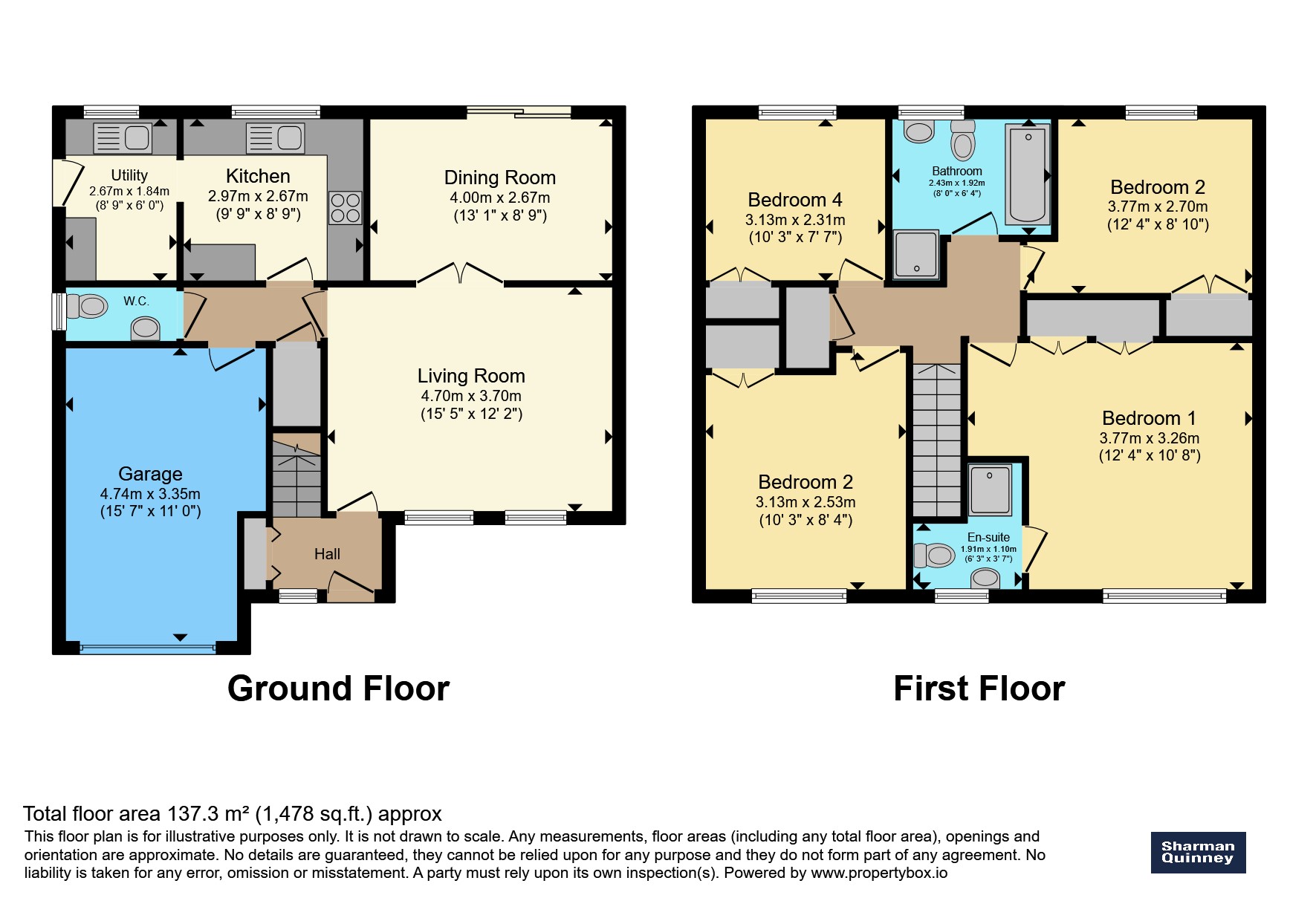 25, Victoria Road, Peterborough floorplan