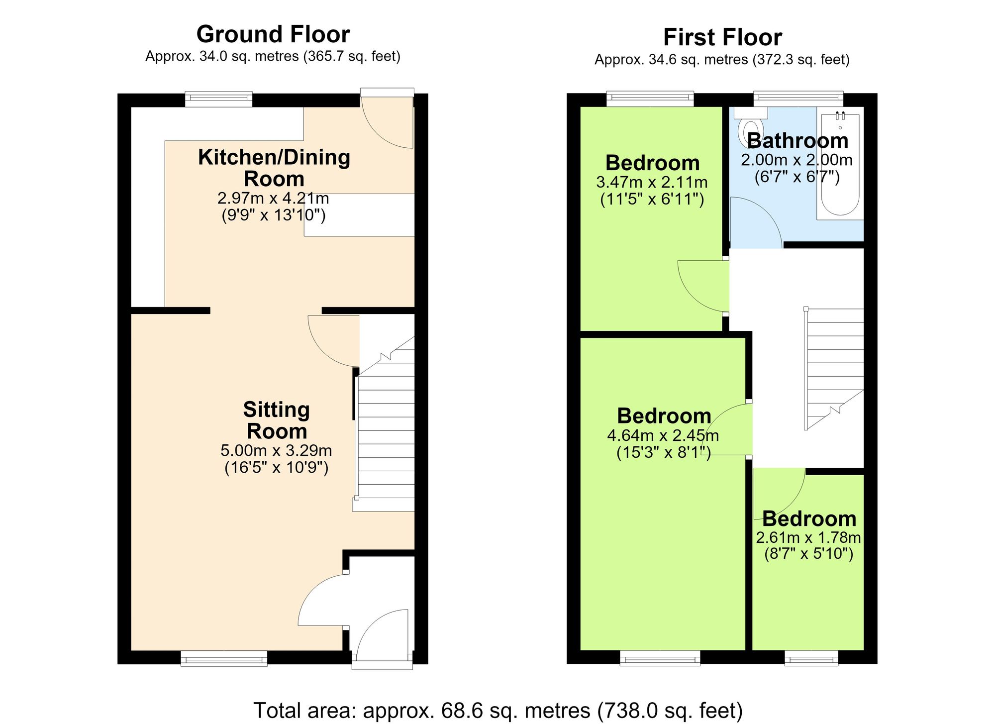 23, Lord Street, Wigan floorplan