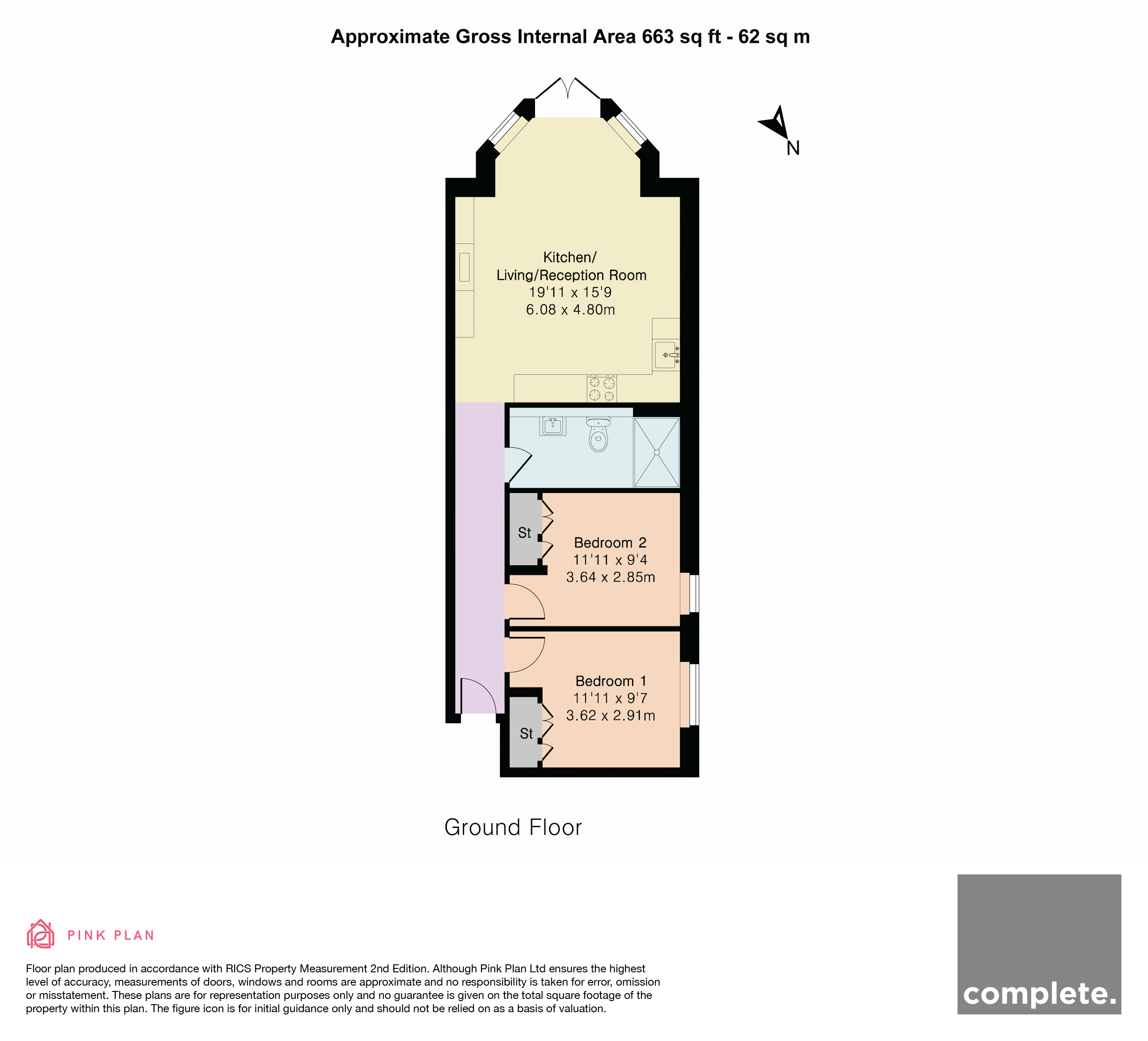 Carey, 2, Luscombe House, Teignmouth floorplan