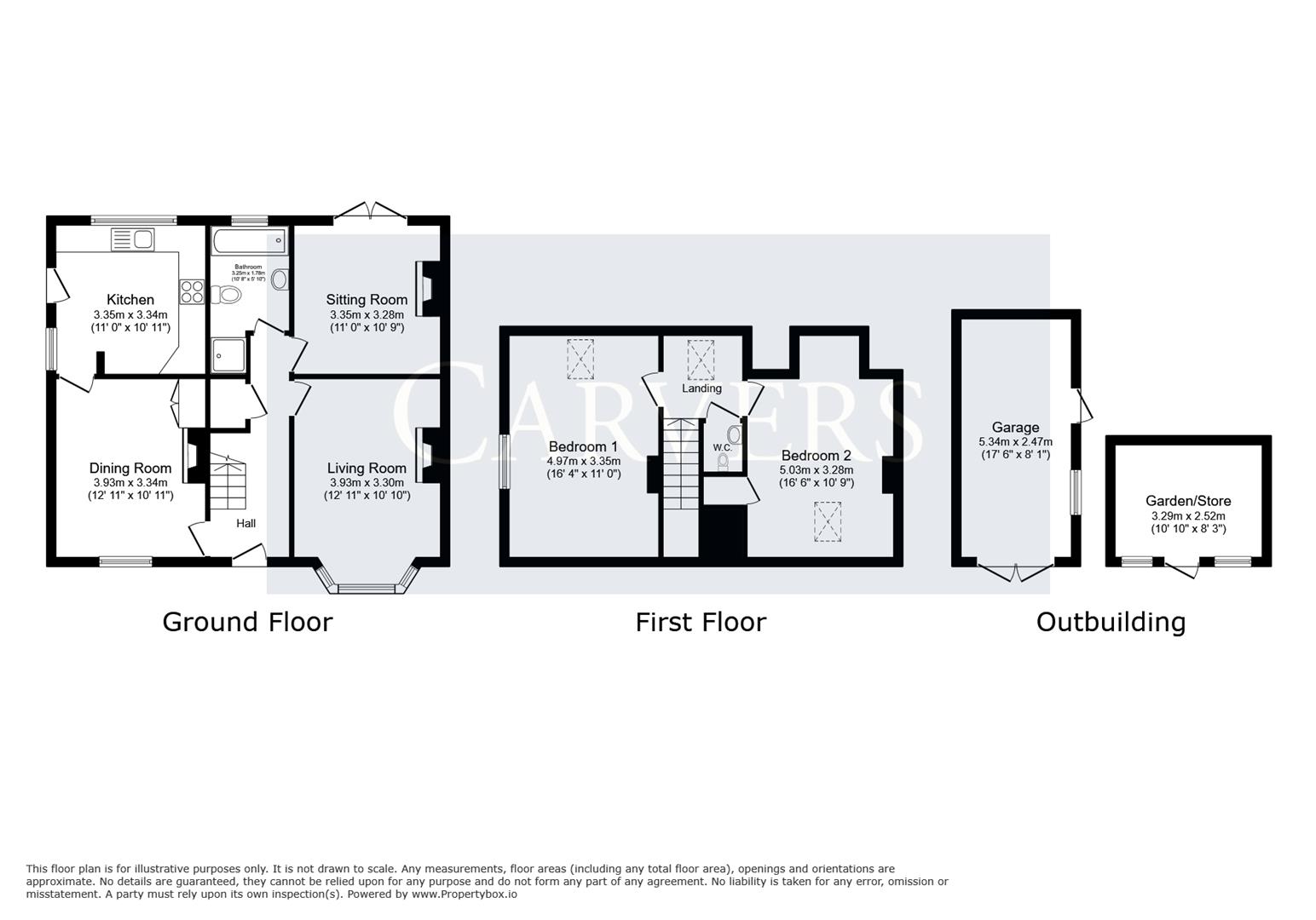 Laverton Villa, South Otterington, Northallerton floorplan