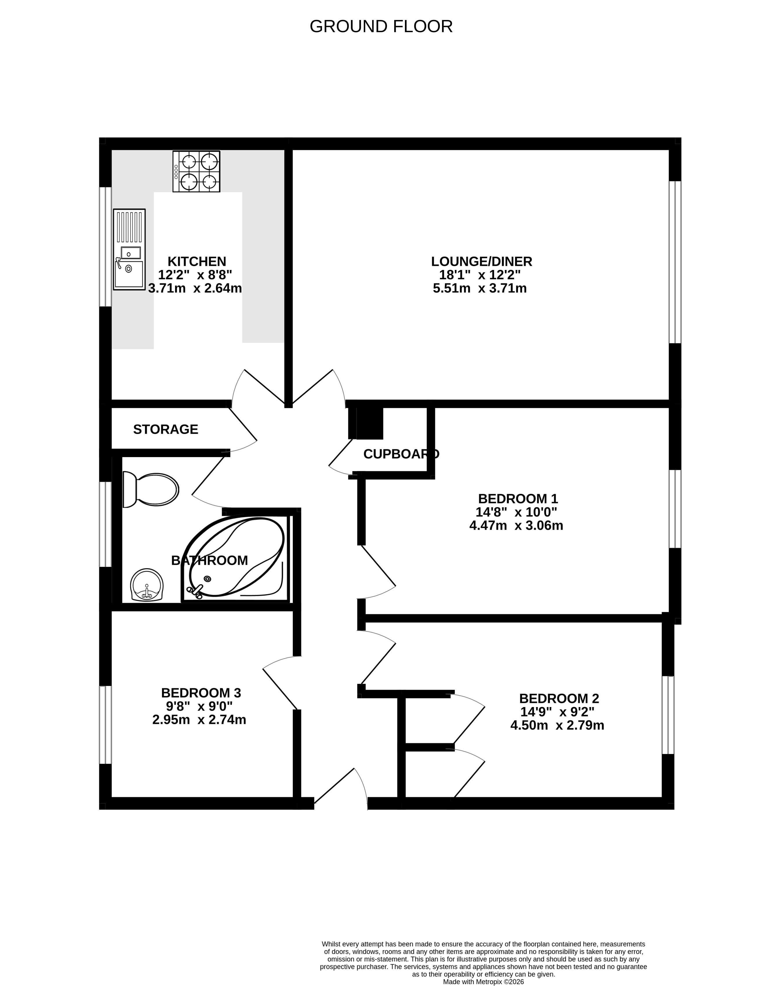 75, Montgomery Road, Hampshire floorplan