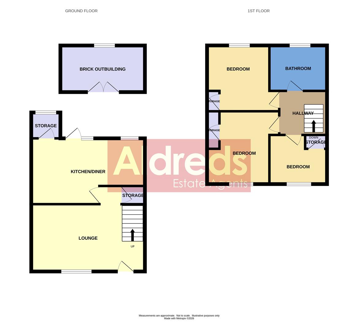 6, Francis Road, Lowestoft floorplan