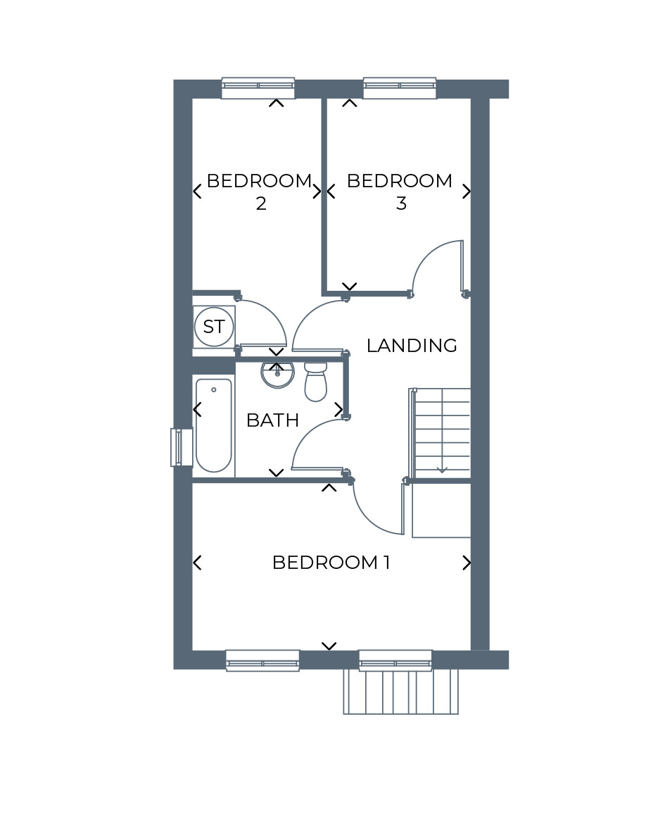 080, Coronation Terrace, Coxhoe floorplan