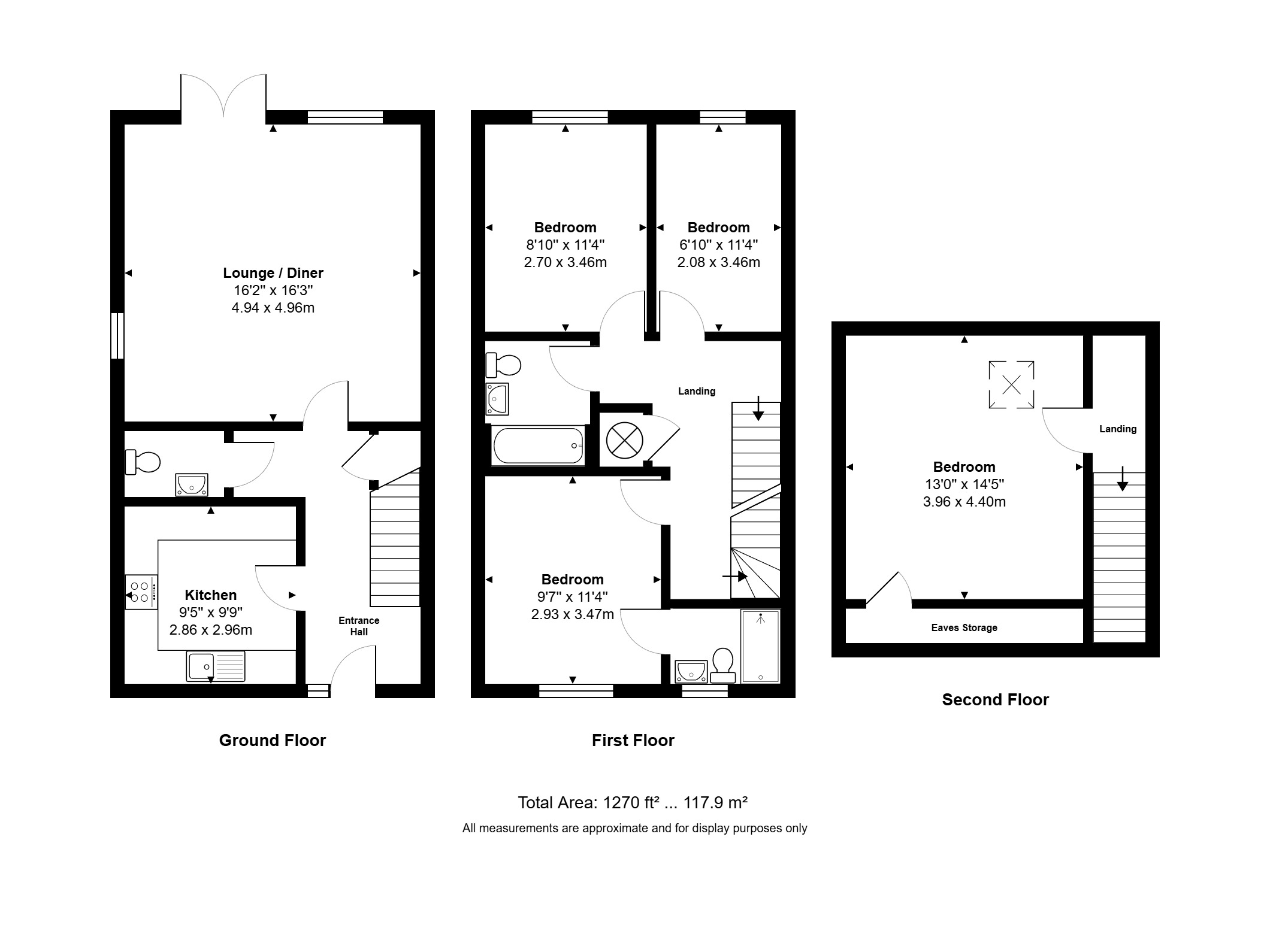 4, Delaney Close, Reading floorplan