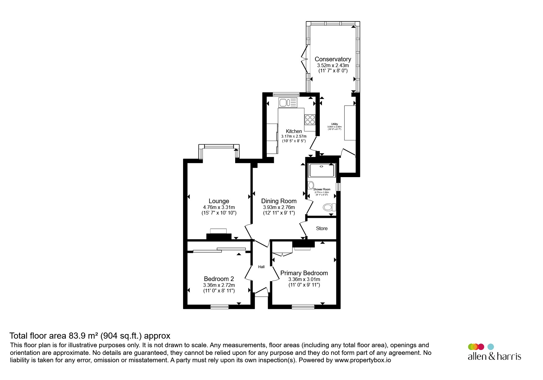 36, Oldfield Road, WESTBURY floorplan