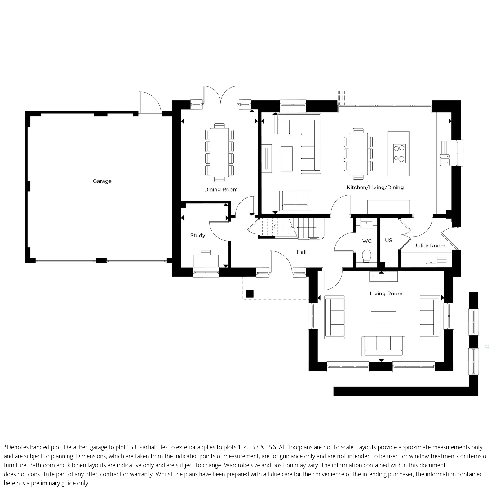Plot 153,Millside Grange, Little Green Lane, Rickmansworth floorplan