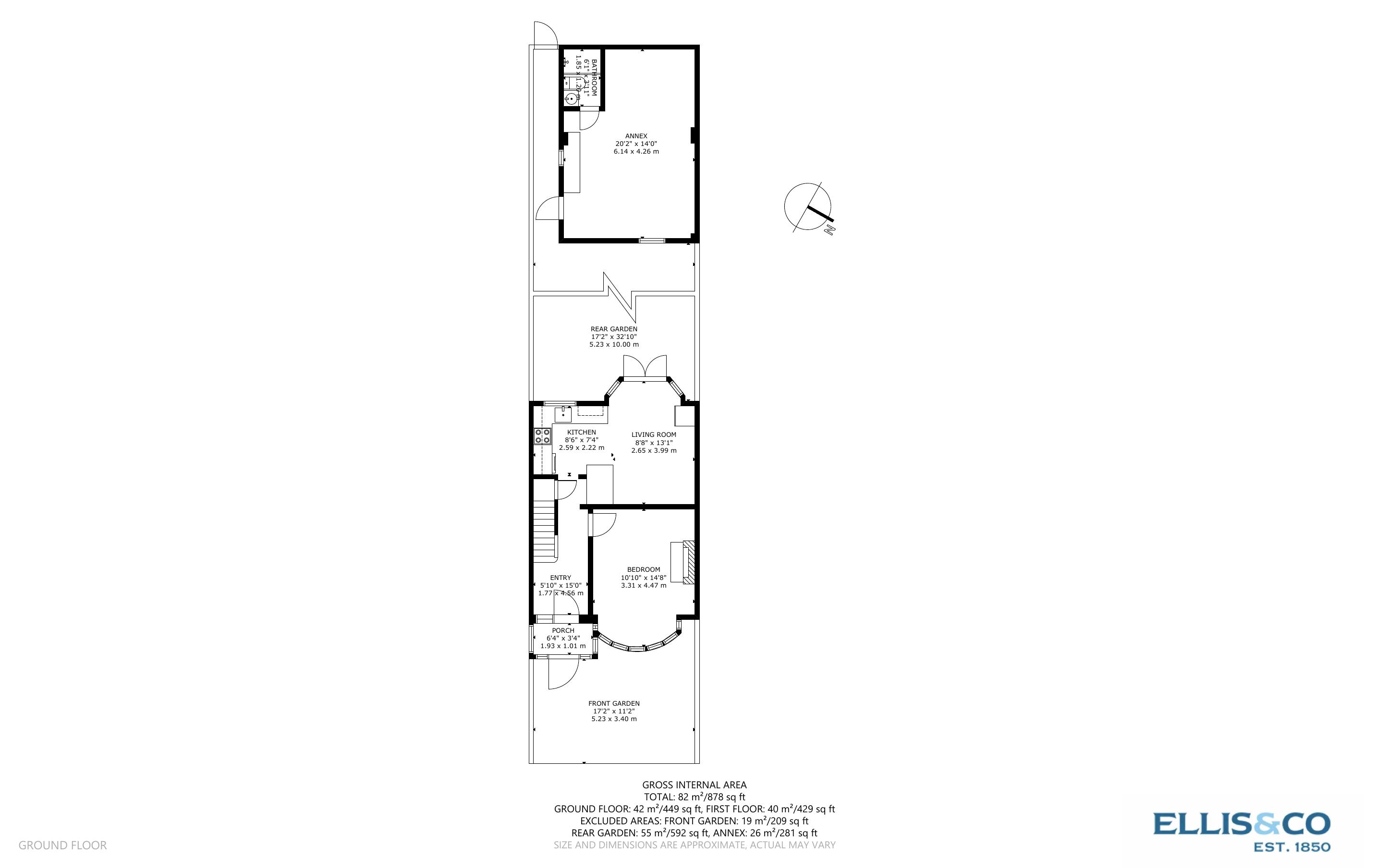 16, Seaton Road, Wembley floorplan