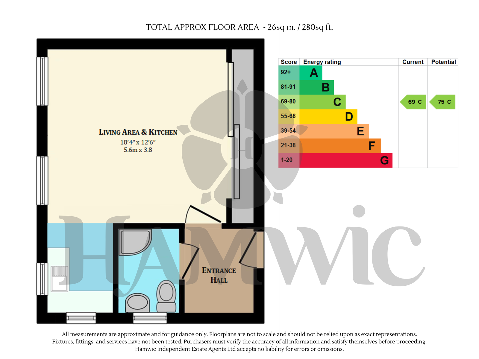 22, Elliot Close, Southampton floorplan