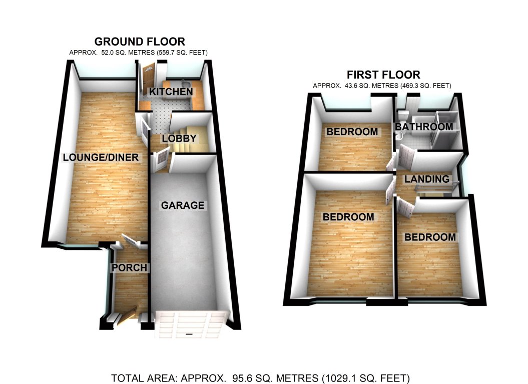 3 Bedrooms  to rent in Bideford Green, Leighton Buzzard LU7