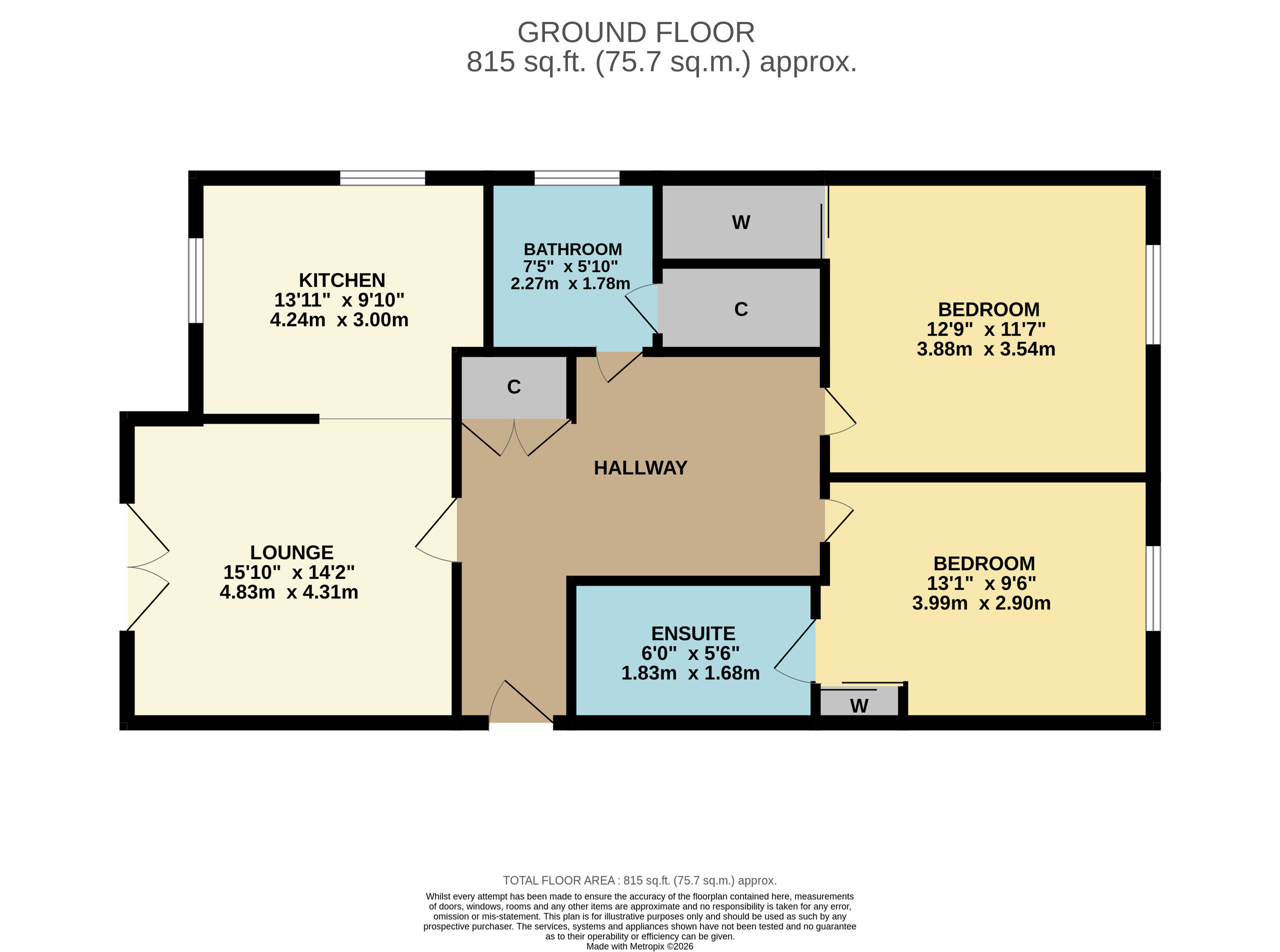 6 Hilton Wynd, Dunfermline floorplan