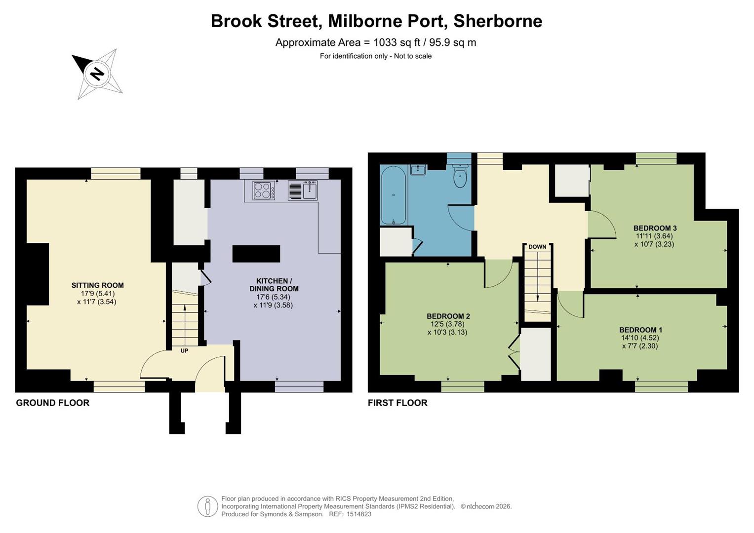 Brook Street, Sherborne floorplan