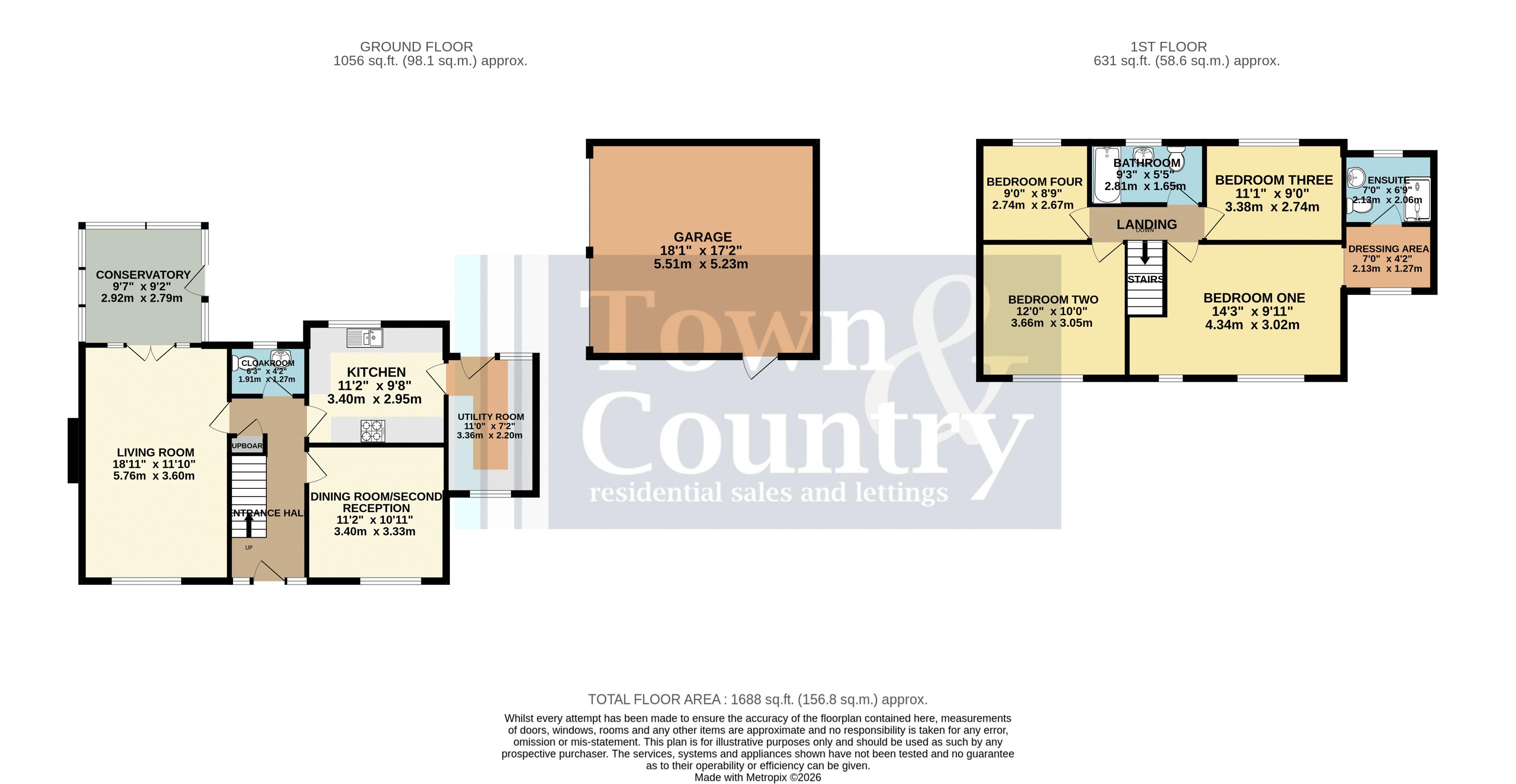 Fairfield, The Path, Colchester floorplan