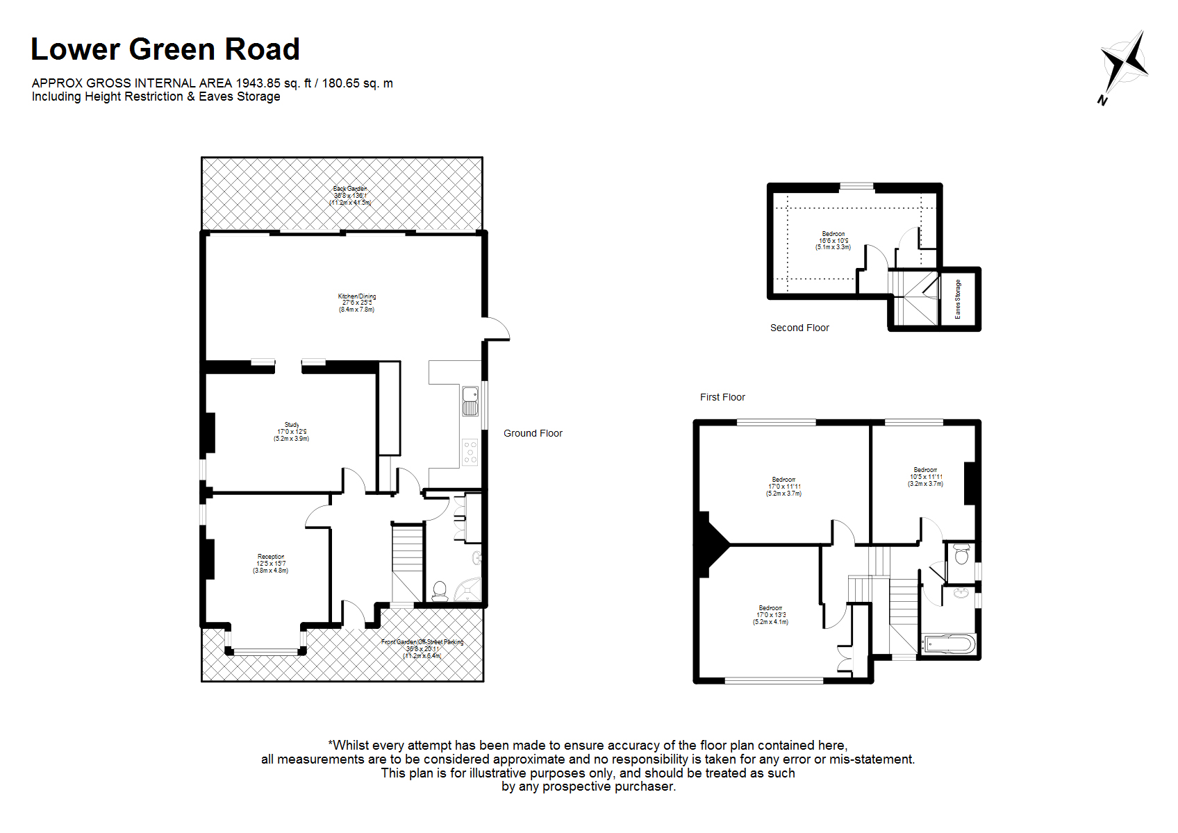 4 Bedrooms Detached house to rent in Lower Green Road, Esher KT10