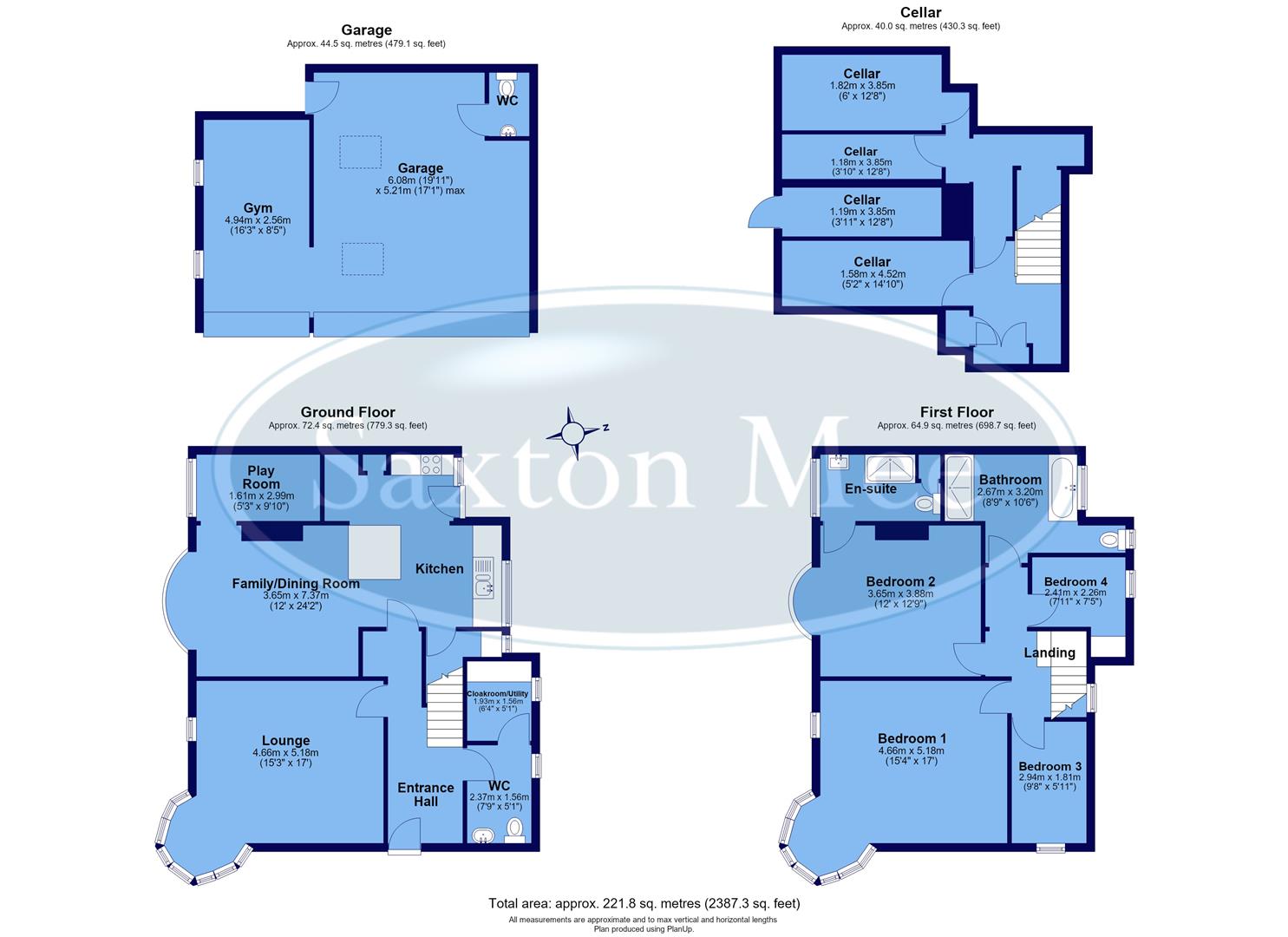 50, Vainor Road, Sheffield floorplan