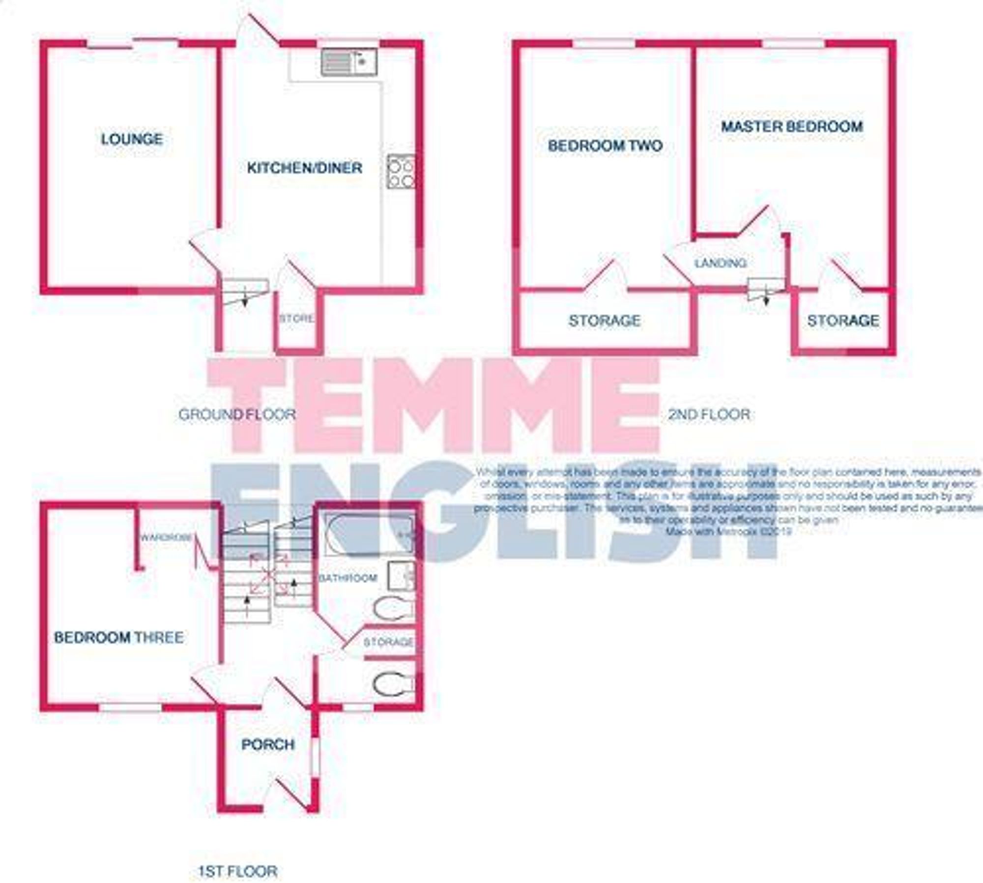 2 Gratmore Green, Basildon floorplan