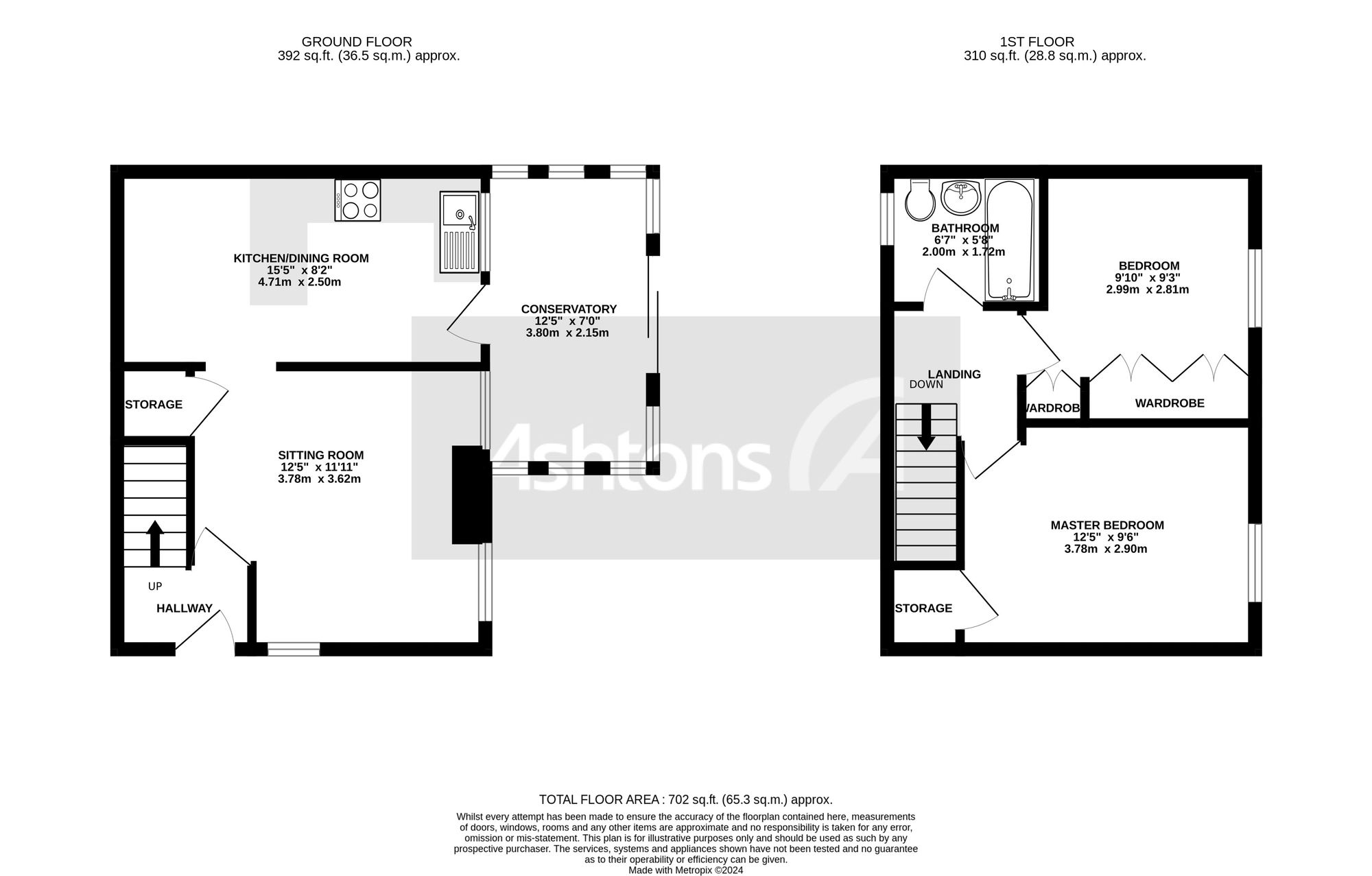 29 Abberley Close, St. Helens floorplan