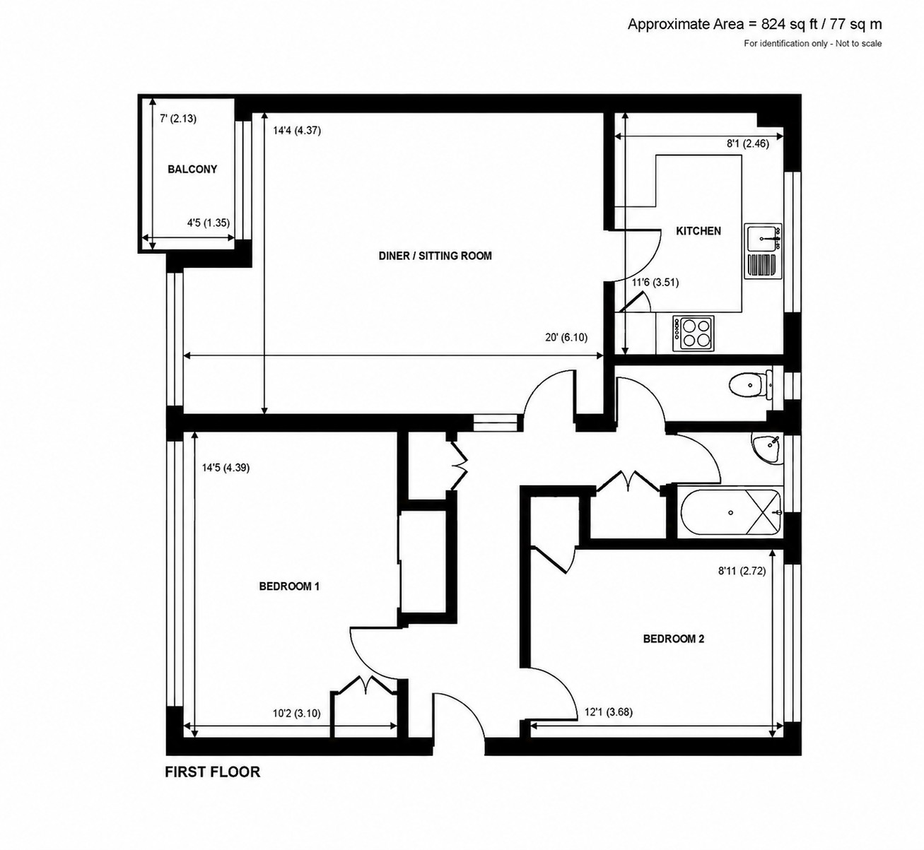 10 South View Court, Woking floorplan