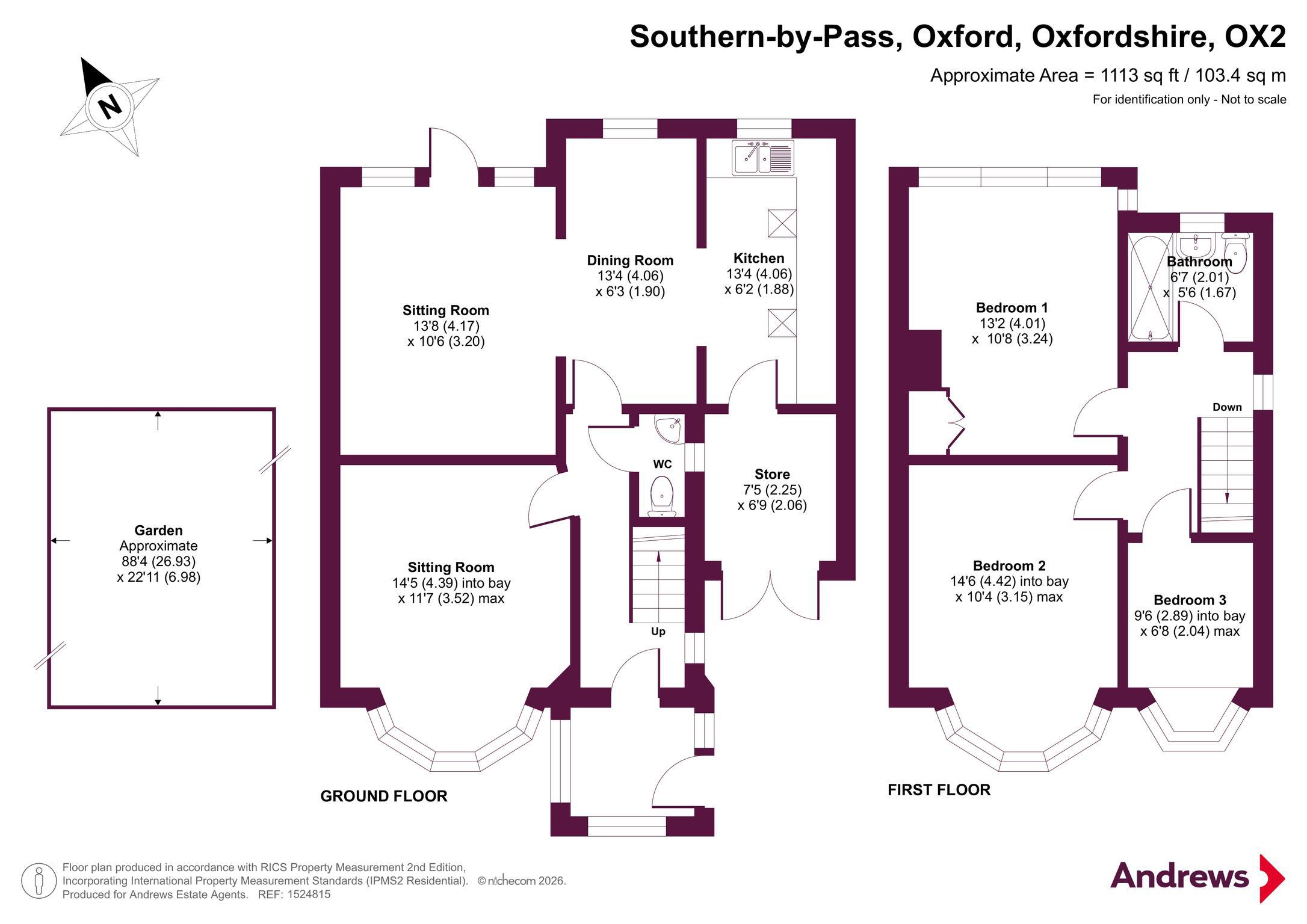 99, Southern-by-Pass, Oxfordshire floorplan