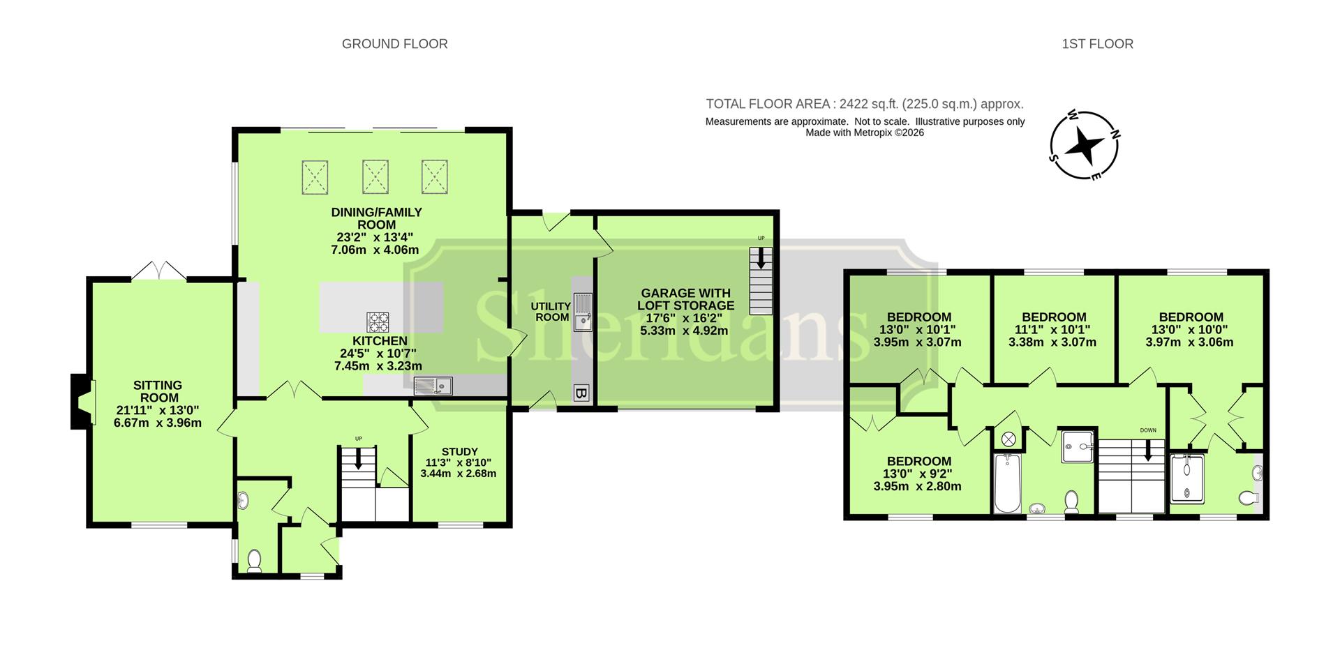 8, Chestnut Close, Bury St. Edmunds floorplan